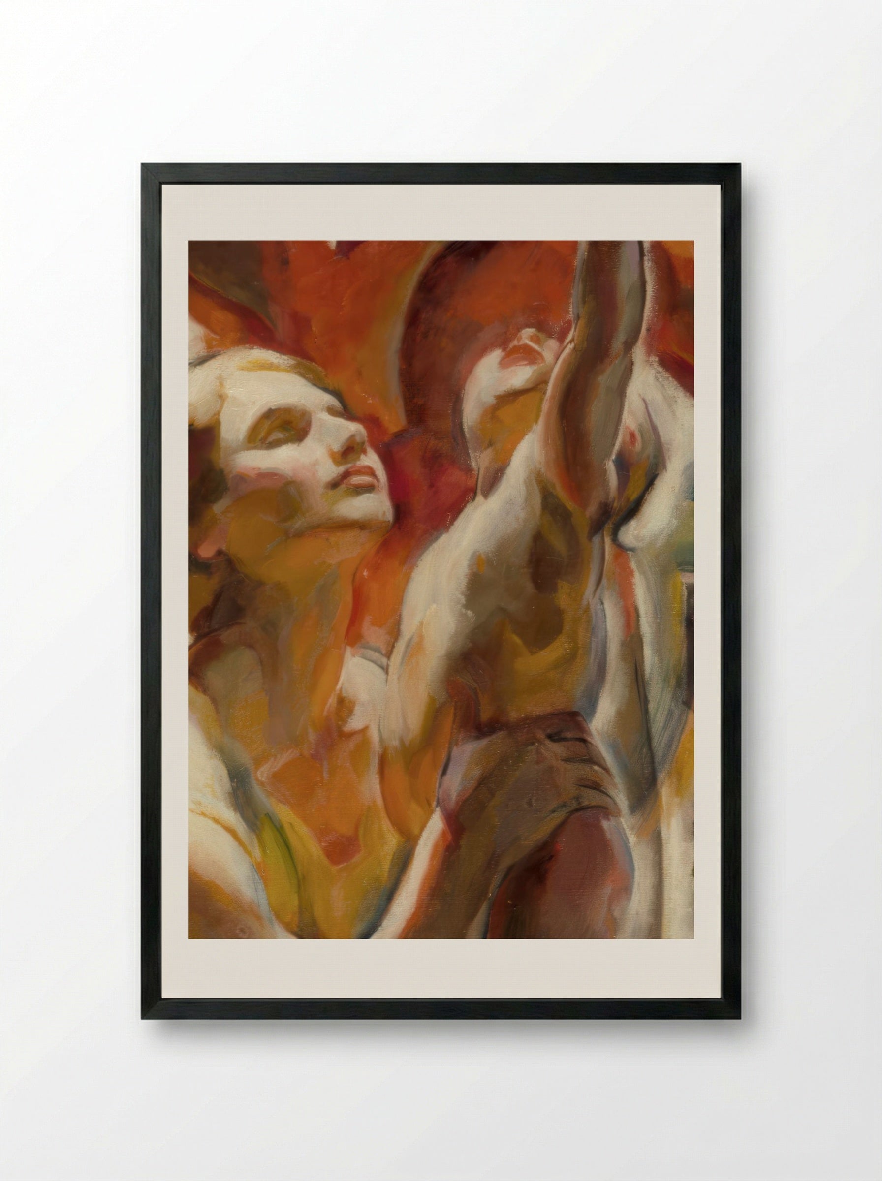 The Herwigs - Edouard Antonin Vysekal - Framed Print Black