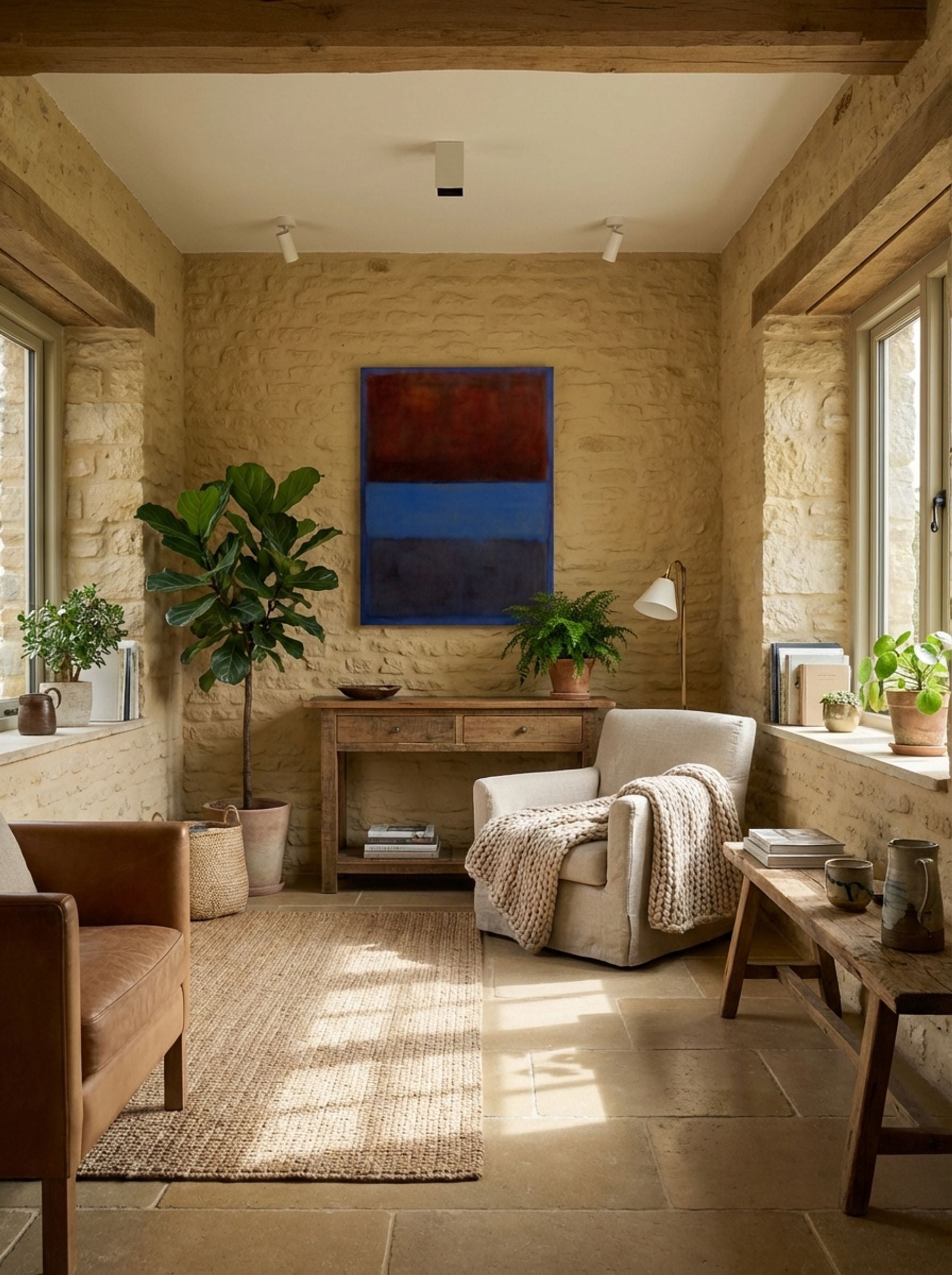 No. 61 (Rust and Blue) - Mark Rothko - Lifestyle