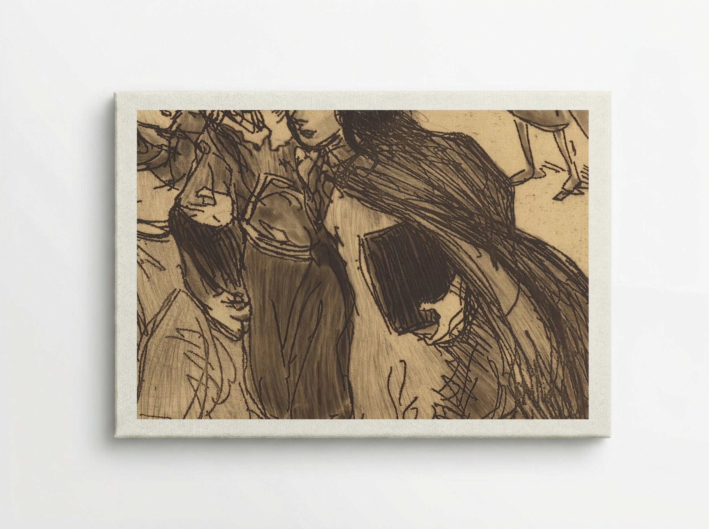 Girls Coming from School - Théophile Alexandre Steinlen - Canvas