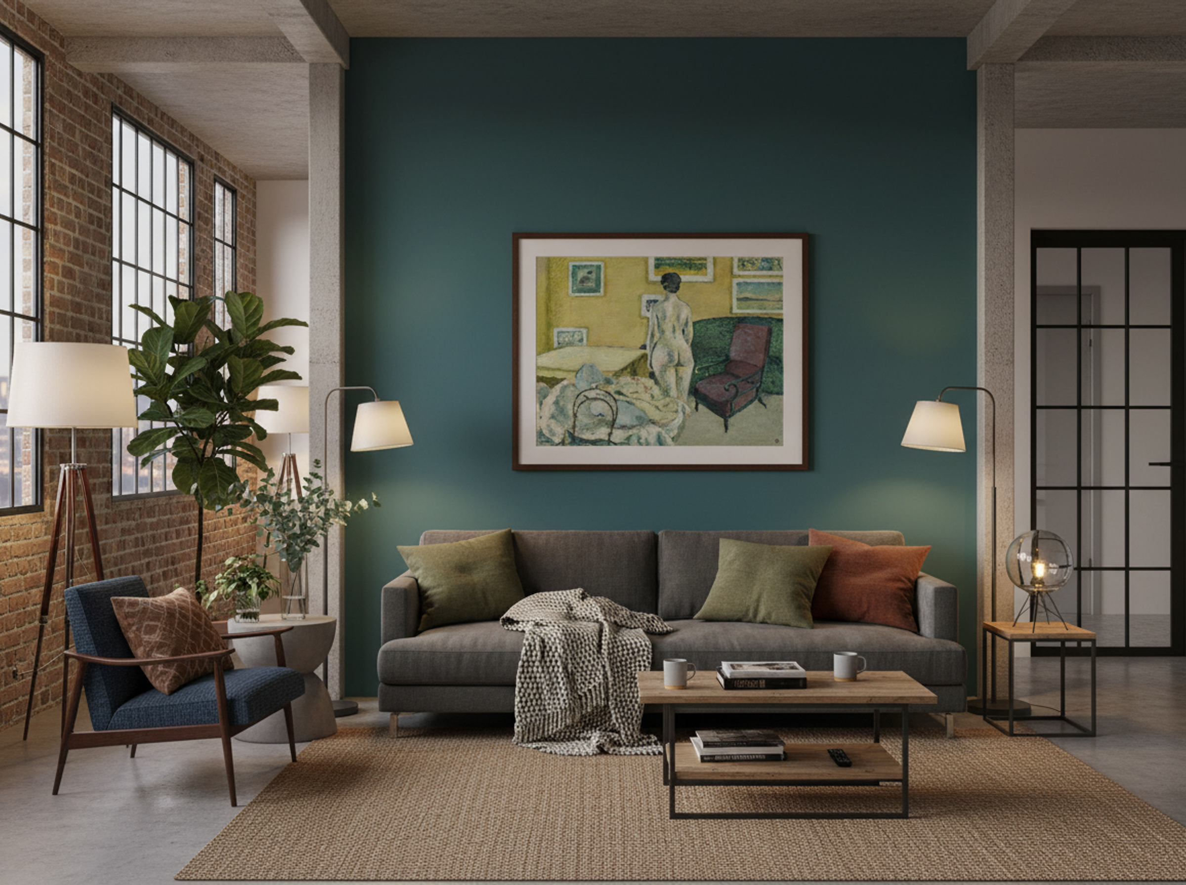 Model Figure in Interior - Harald Giersing - Lifestyle