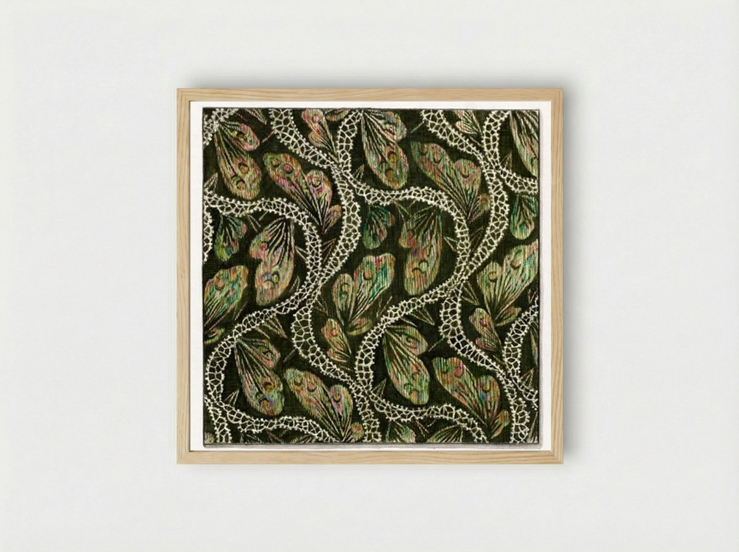 Material Used in Costume - Isabelle De Strange - Framed Print Wood