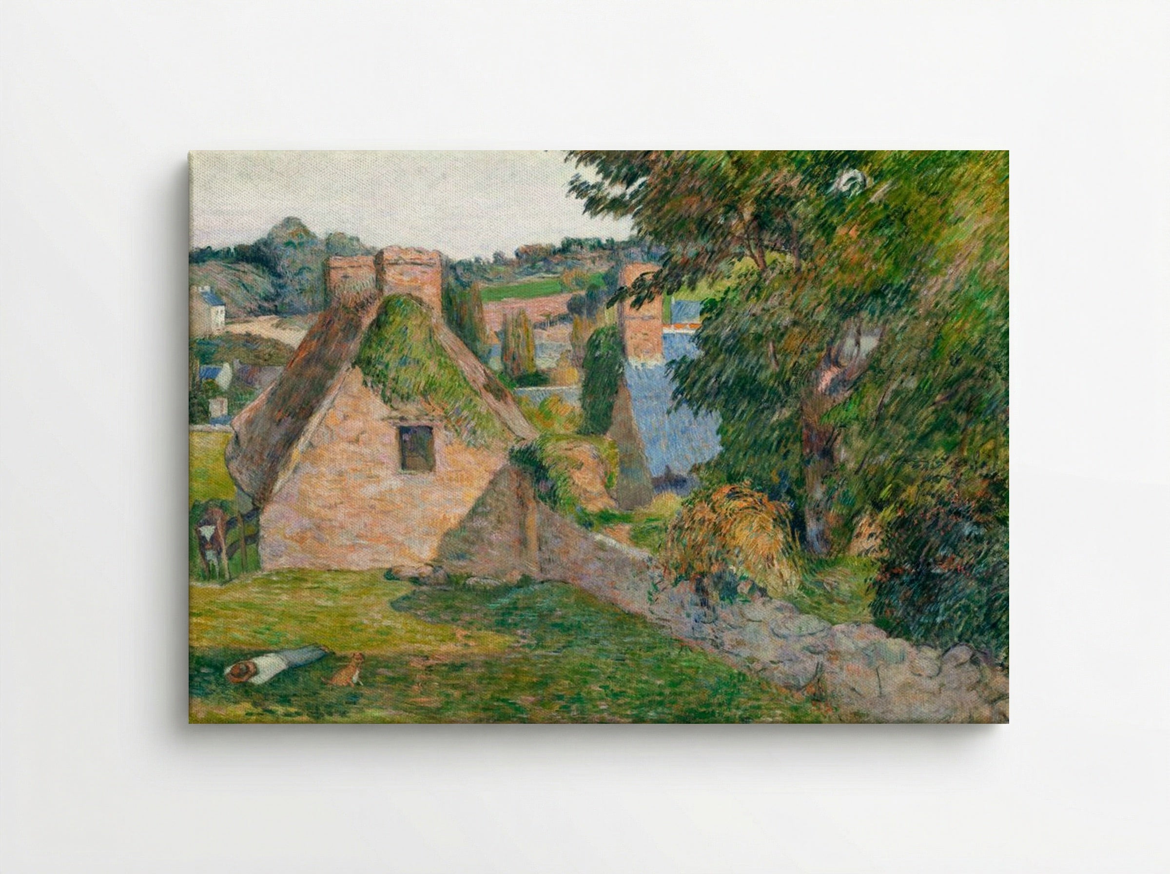 The Field of Derout-Lollichon - Paul Gauguin - Canvas