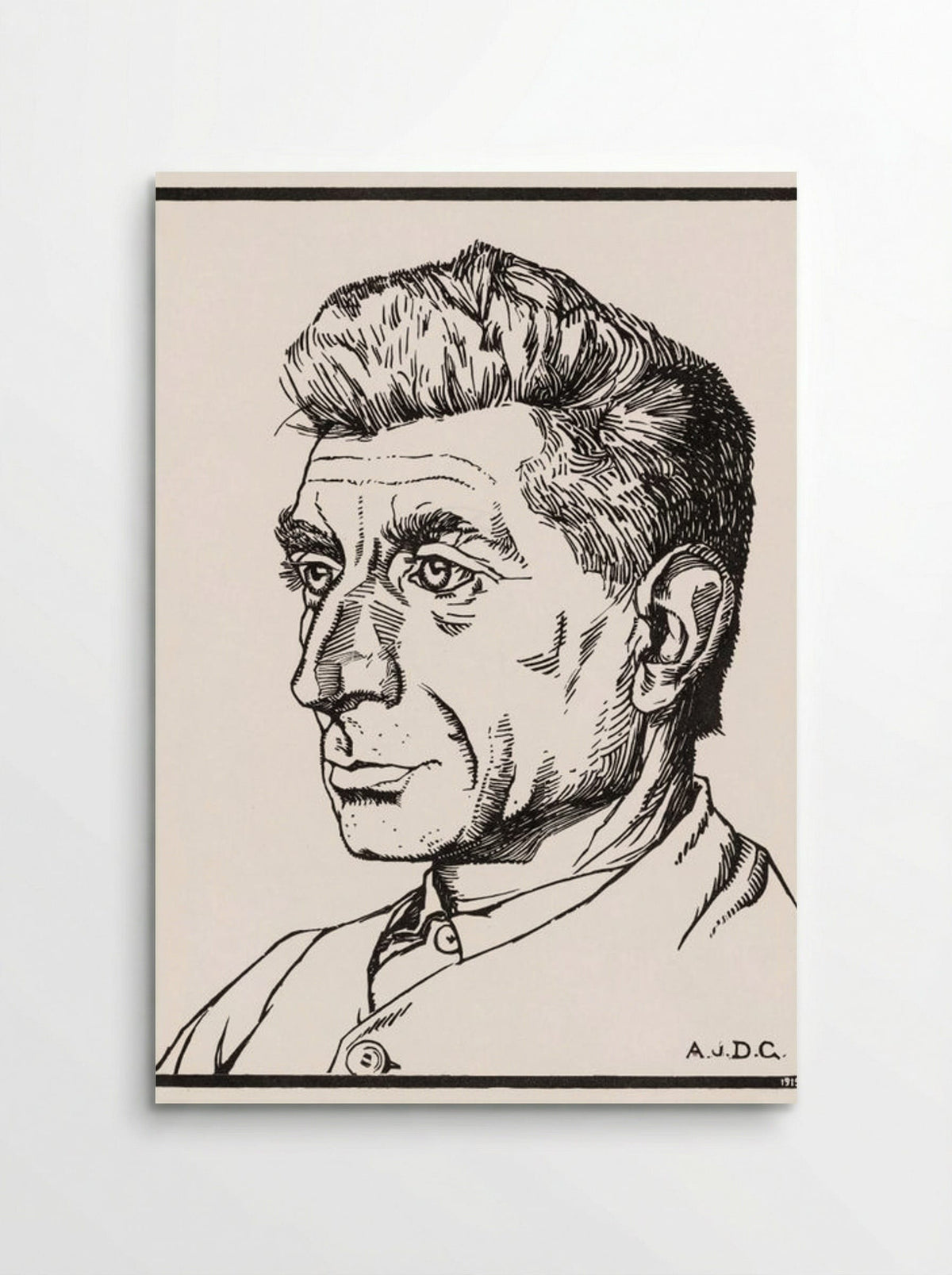 Portrait of a Man - Julie de Graag - Poster
