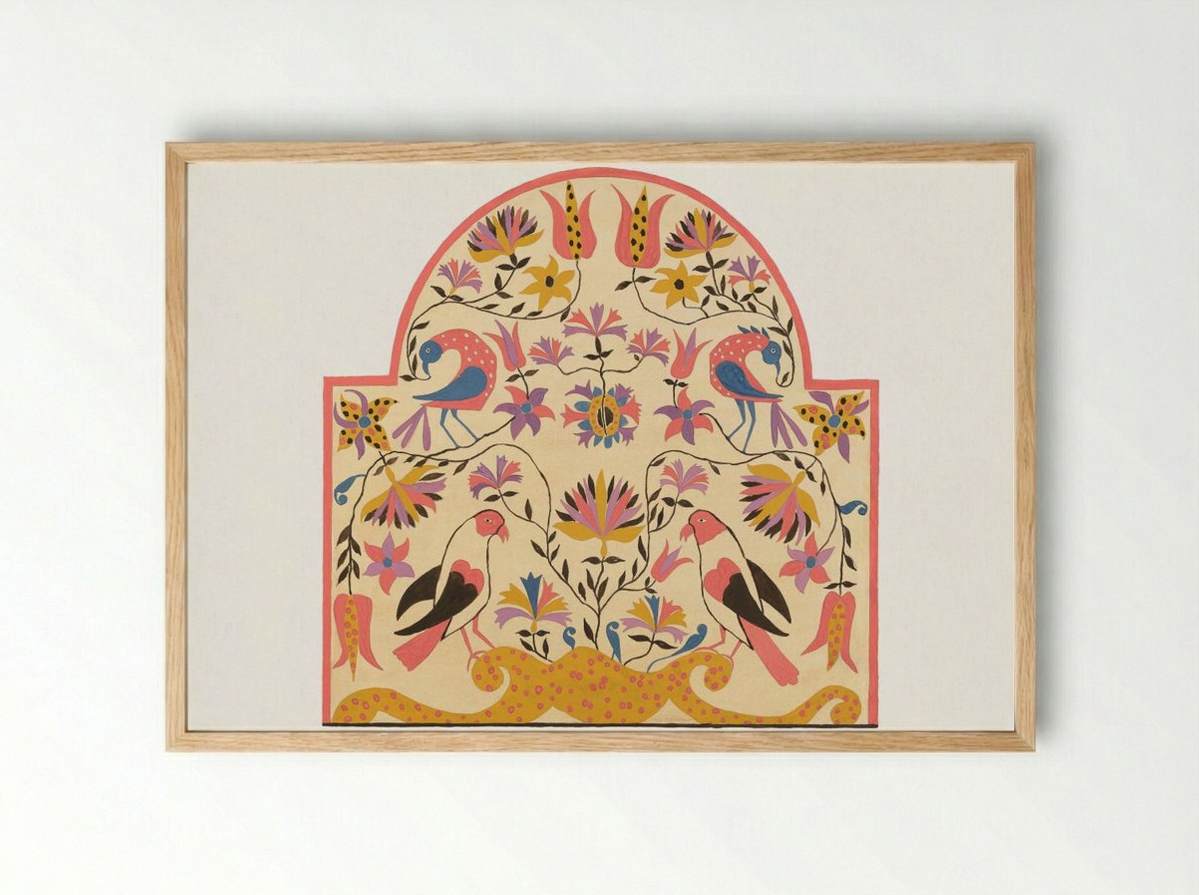 Study for Proposed Portfolio: Decorated Chests of Rural Pennsylvania - Fine Art Print - Framed Print Wood