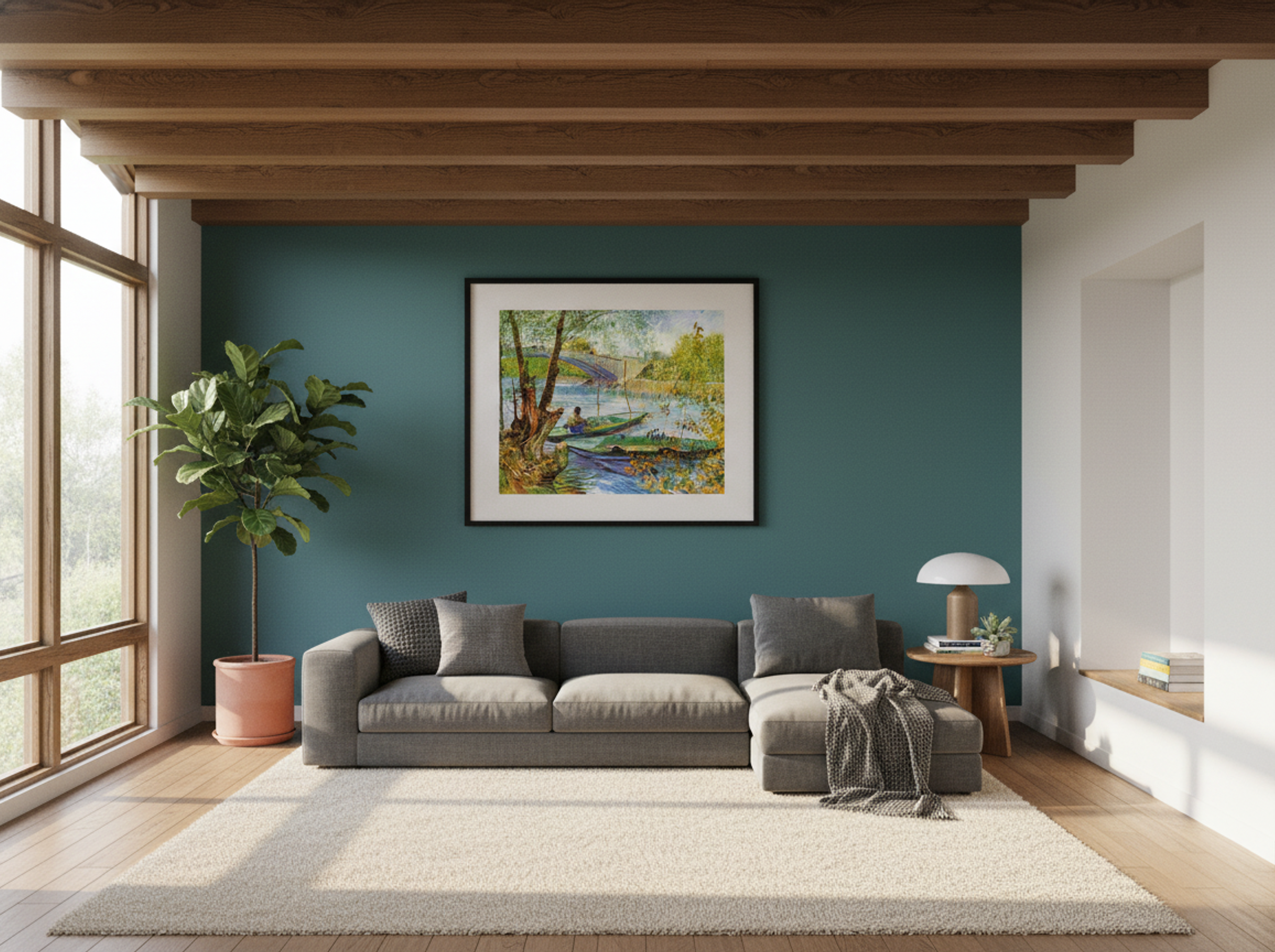 Fishing in Spring, The Bridge at Asnières - Vincent van Gogh - Lifestyle