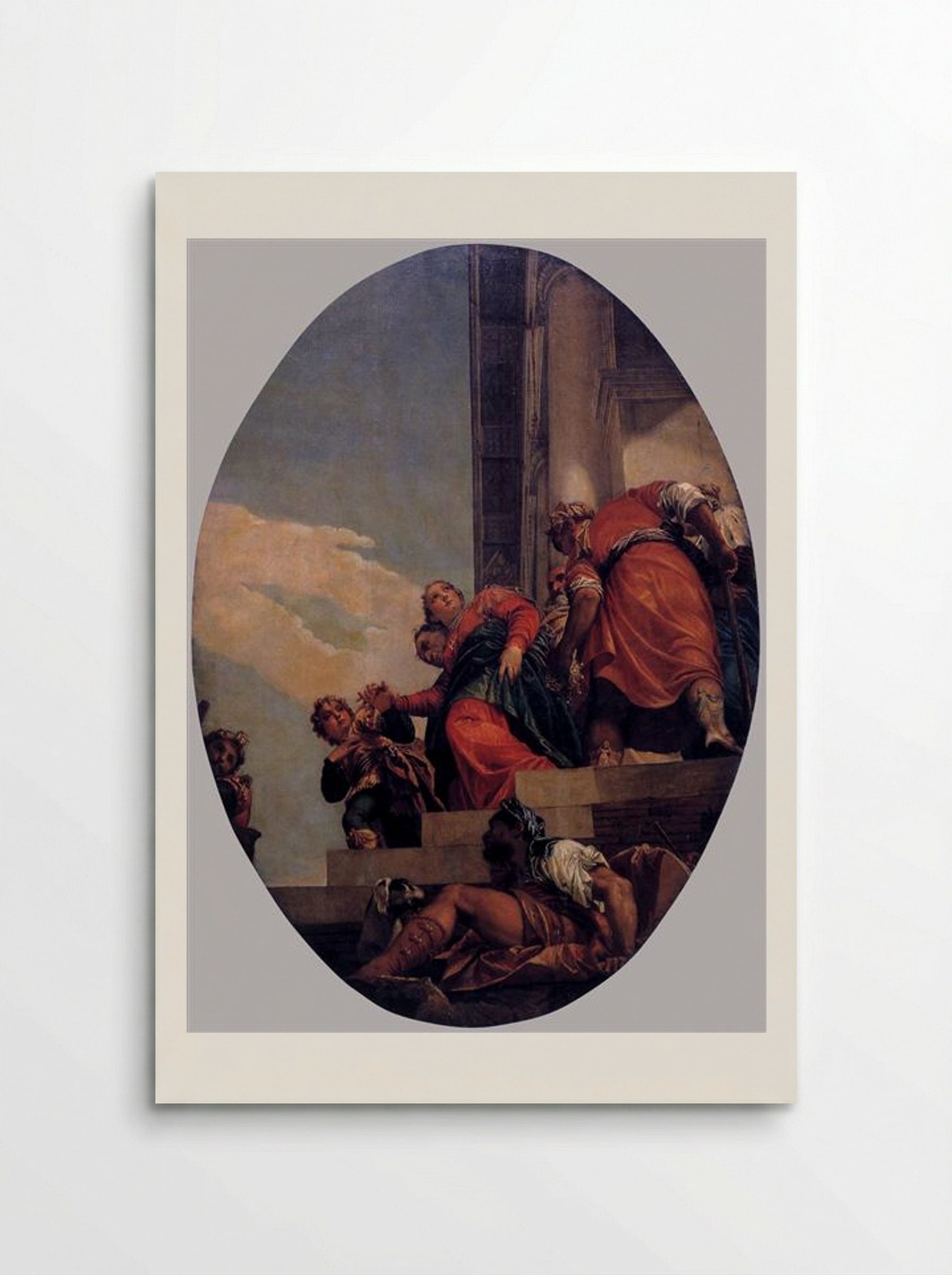 The Banishment of Vashti - Paolo Veronese - Poster
