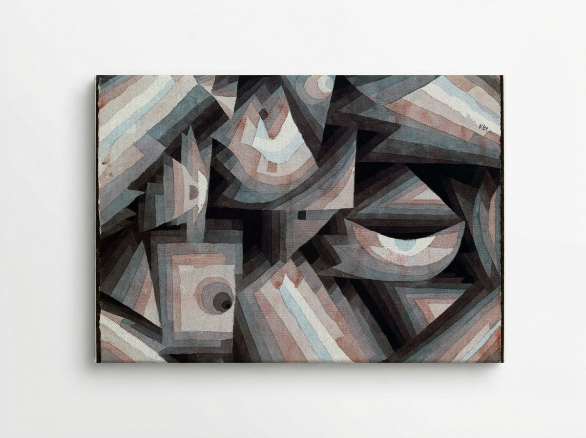 Crystal Gradation - Paul Klee - Canvas