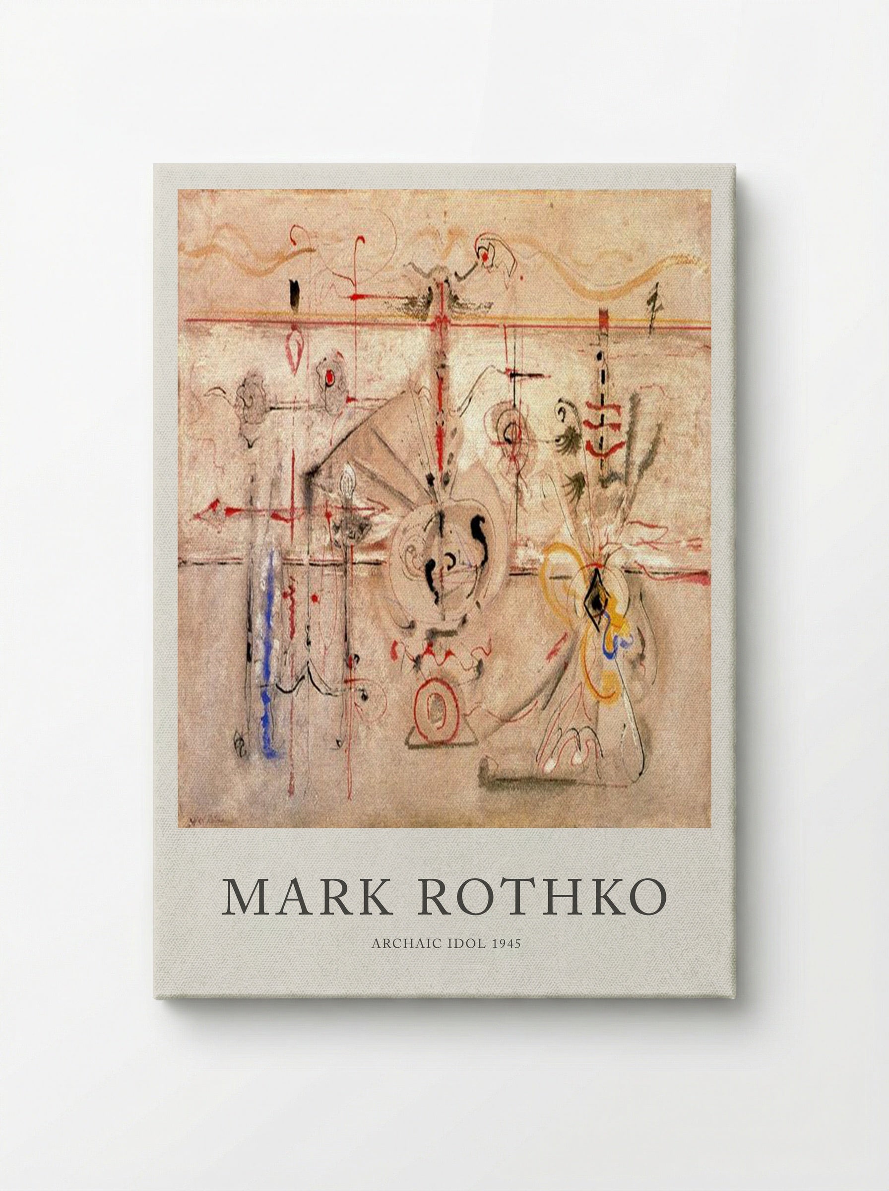 Archaic Idol - Mark Rothko - Canvas
