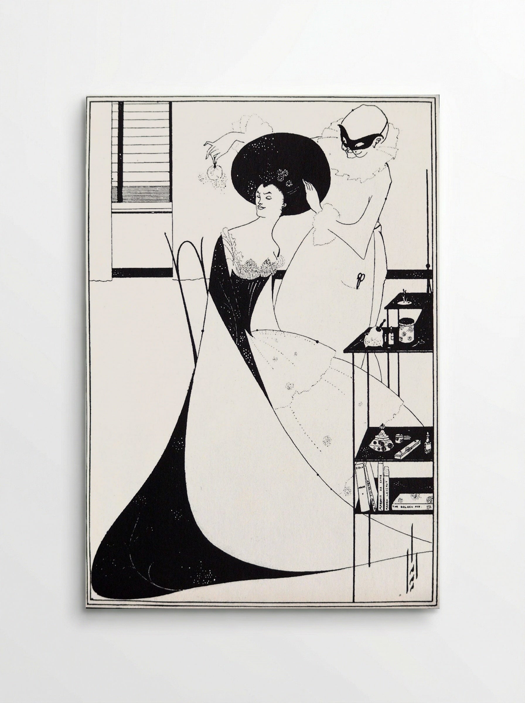 The Toilet of Salome - Aubrey Beardsley - Poster
