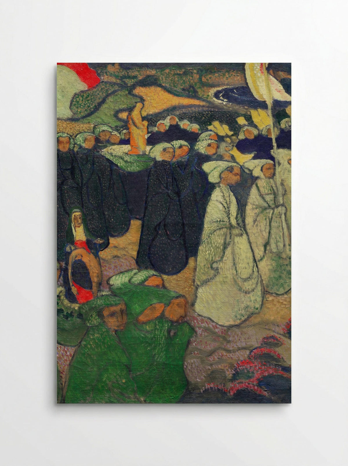 Procession on Pardon at Perros-Guirec - Maurice Denis - Poster