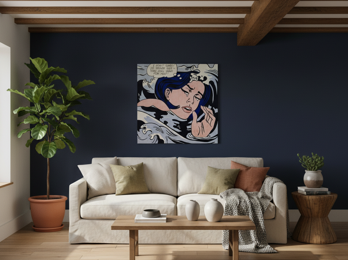 Drowning Girl - Roy Lichtenstein - Lifestyle