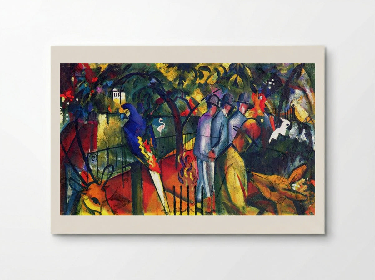 Zoological Garden I - August Macke - Poster