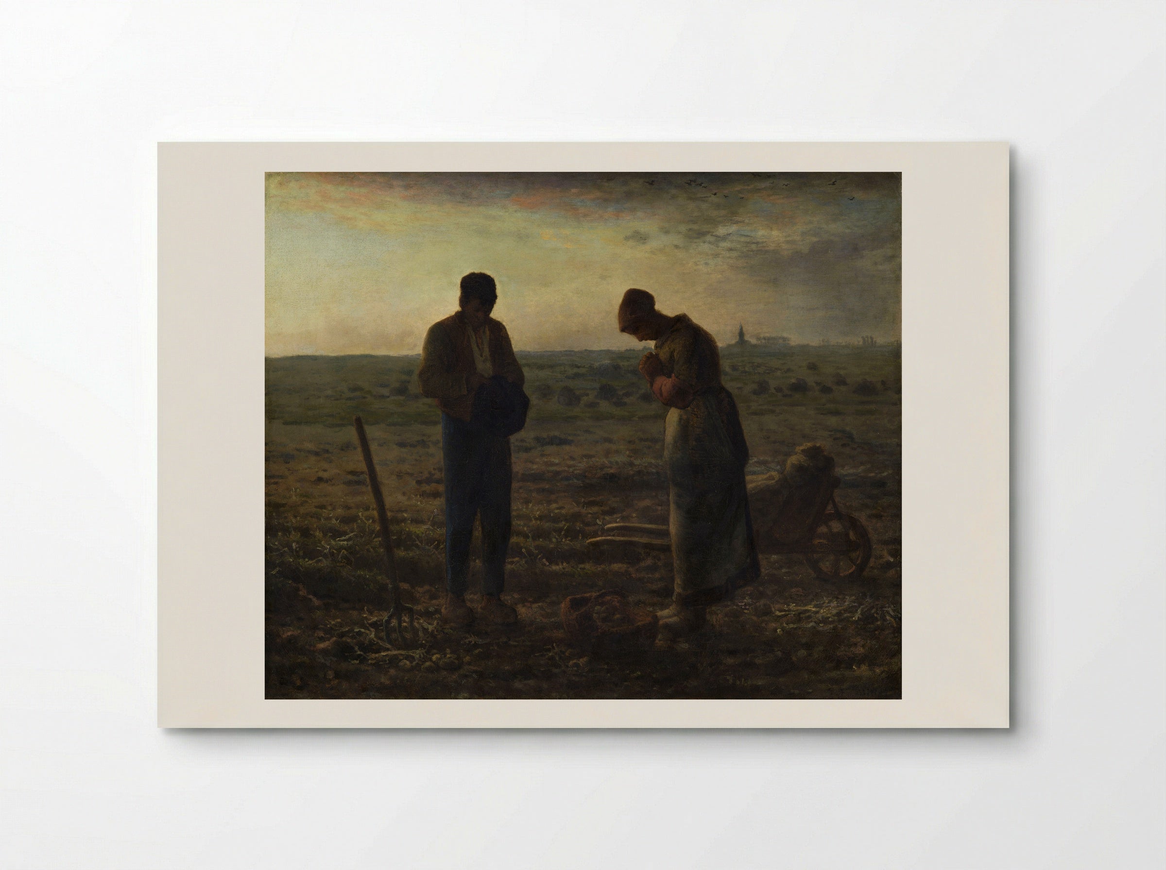 The Angelus - Jean-François Millet - Poster