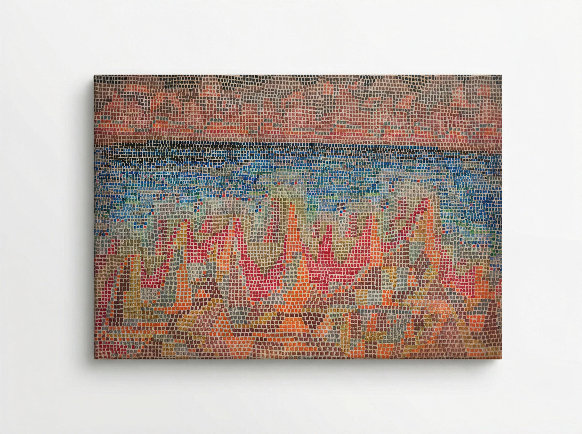 Klippen am Meer (Cliffs by the Sea) - Paul Klee - Canvas