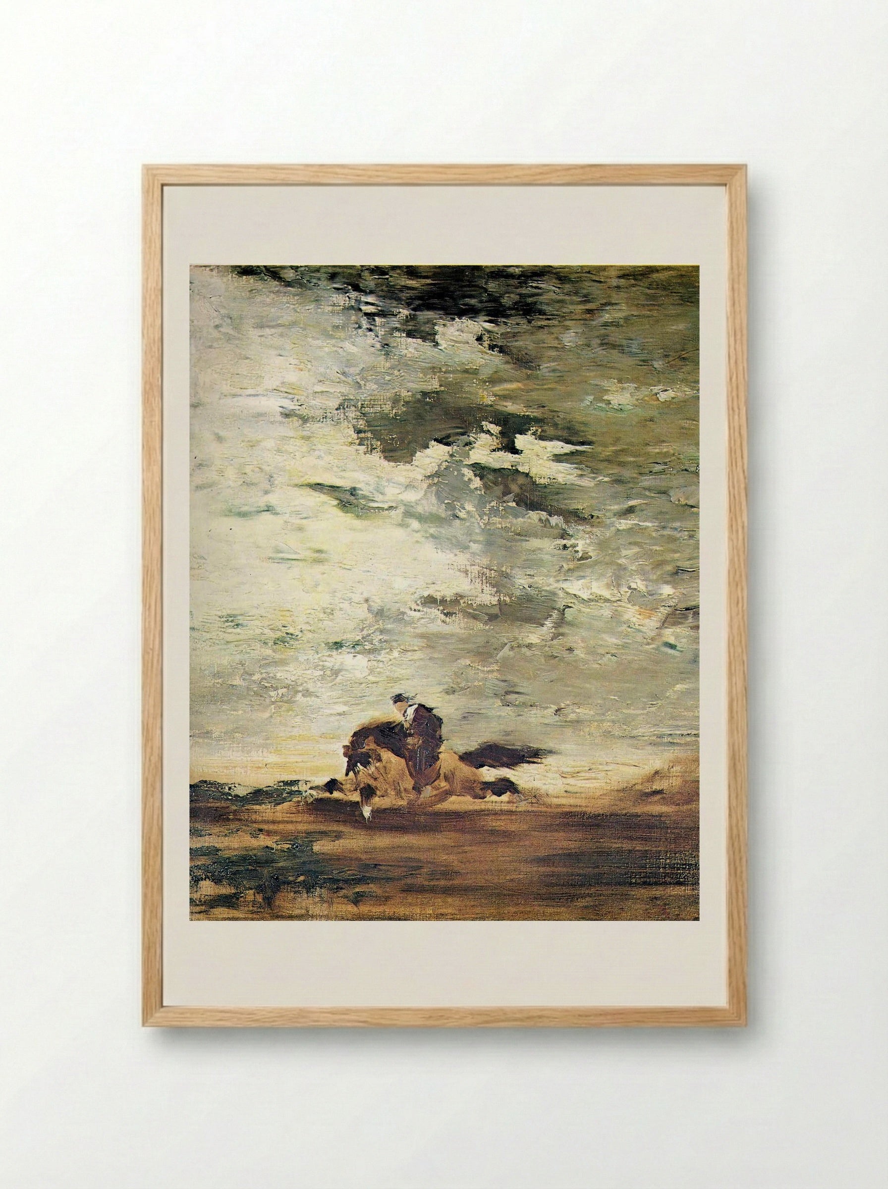 Horseman - Gustave Moreau - Framed Print Wood