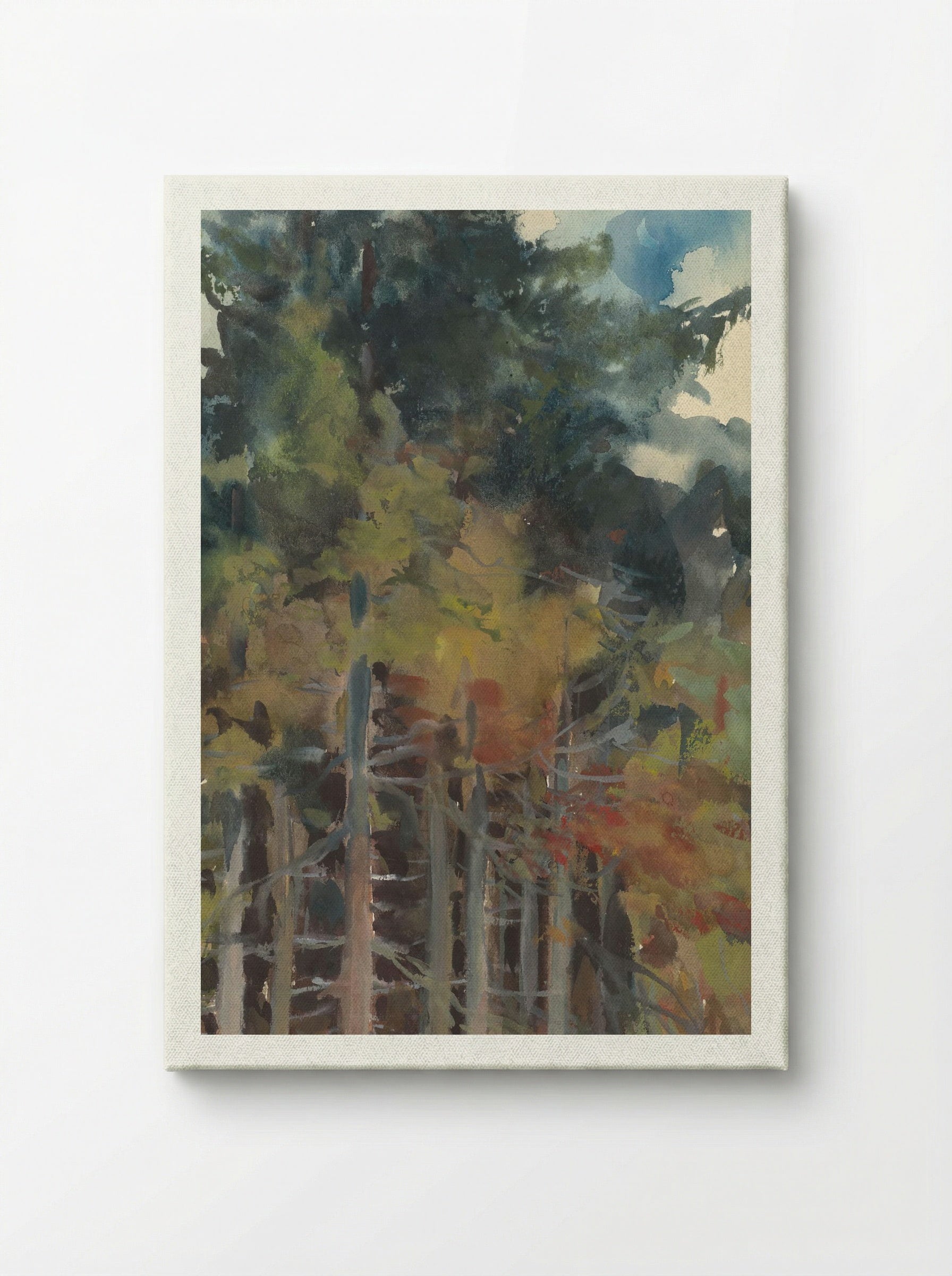 In the Forest in Autumn - Zolo Palugyay - Canvas