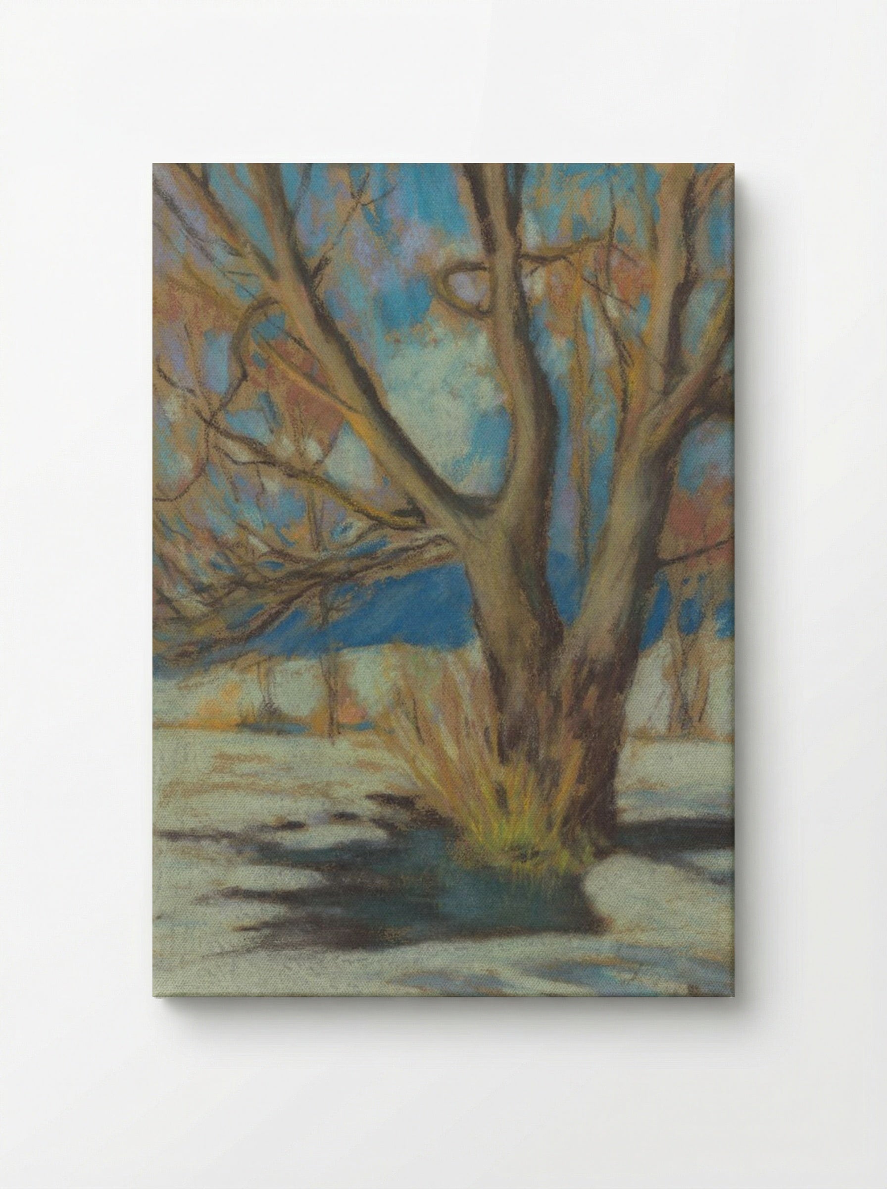Study of a Bare Tree in Winter - Zolo Palugyay - Canvas
