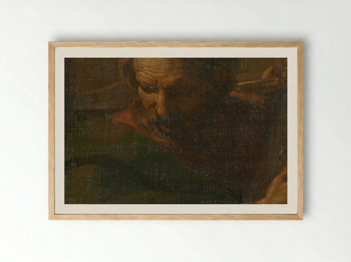 Saint Paul Reading - Rembrandt van Rijn - Framed Print Wood