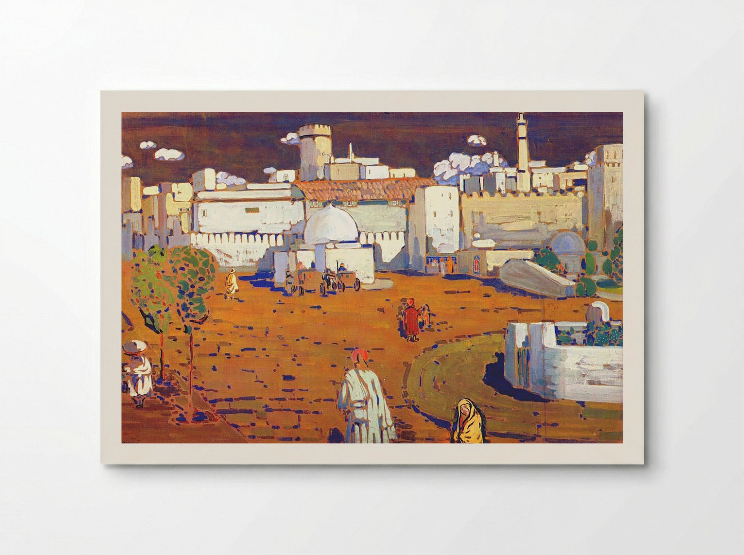 Untitled (Arab Town Scene) - Fine Art Print - Poster