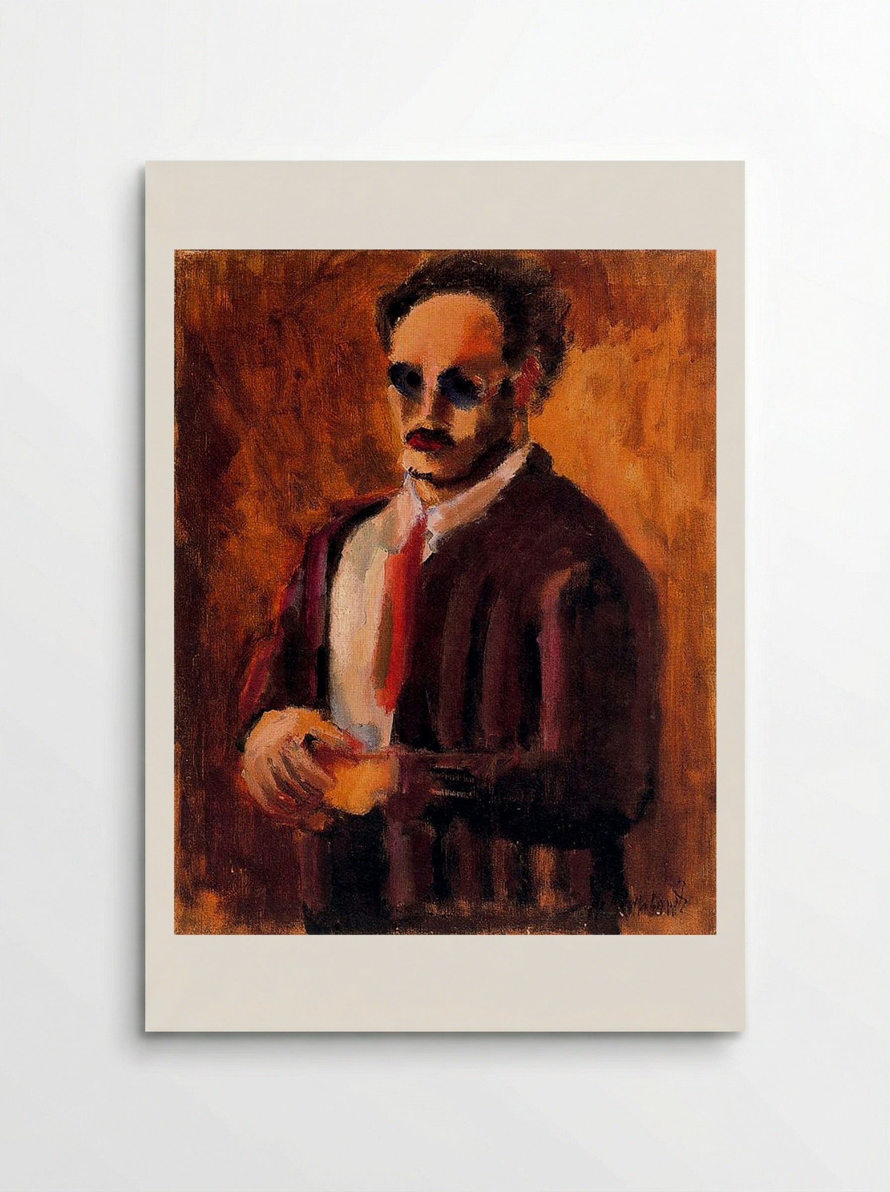 Self-Portrait - Marianne von Werefkin - Poster