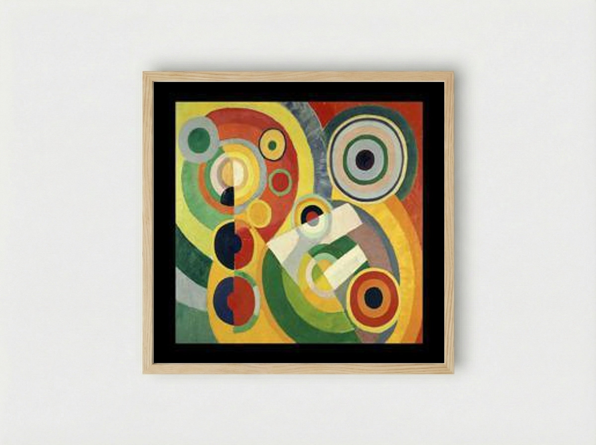 The Joy of Life - Robert Delaunay - Framed Print Wood
