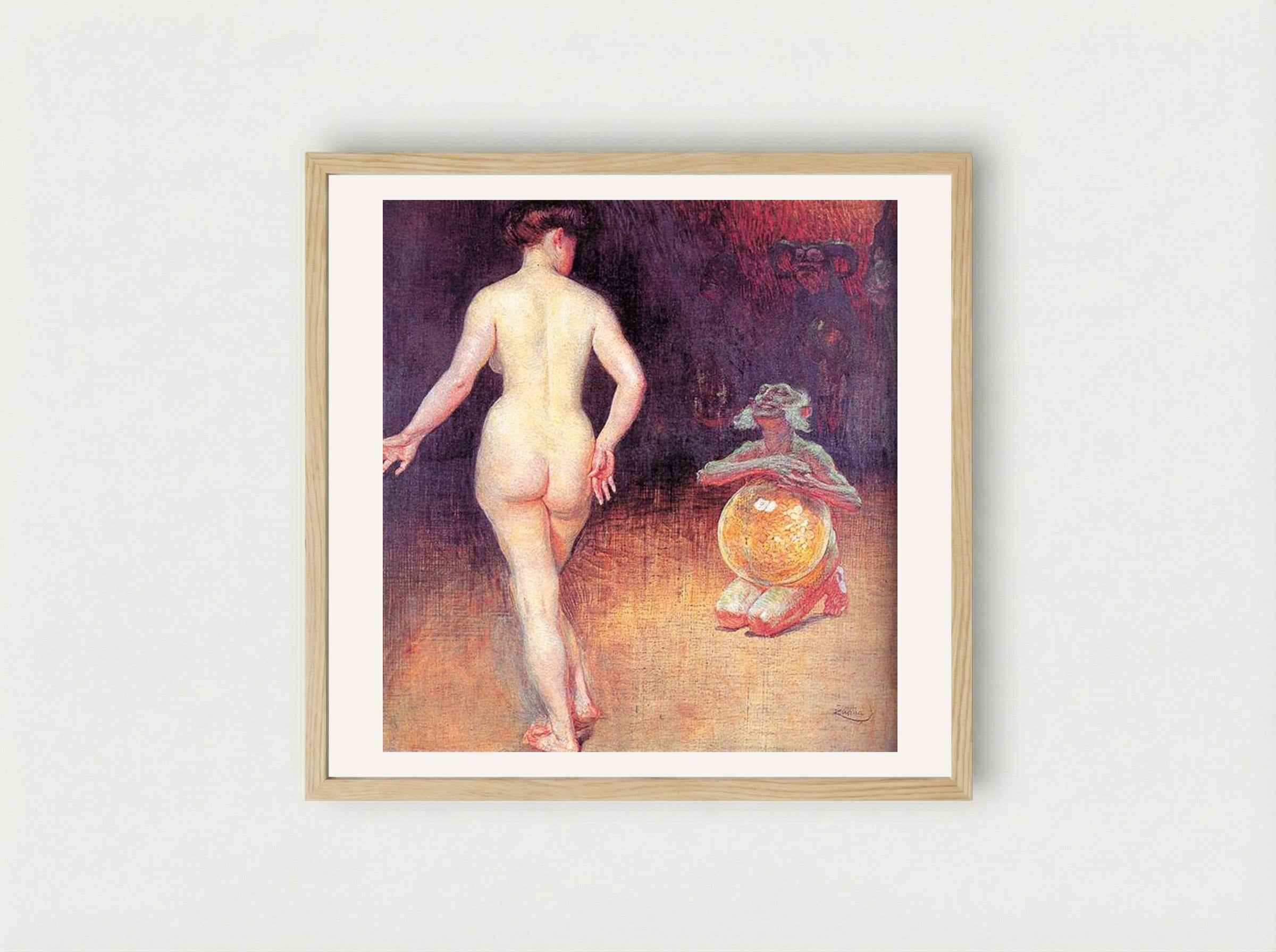 Money - František Kupka - Framed Print Wood