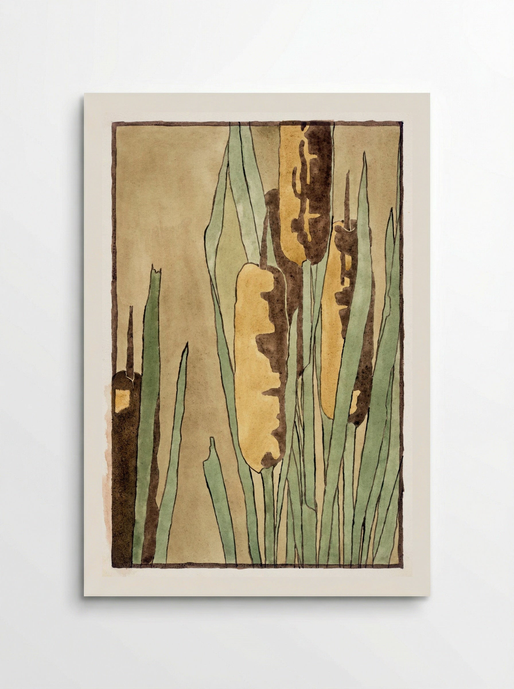 Cattail - Hannah Borger Overbeck - Poster