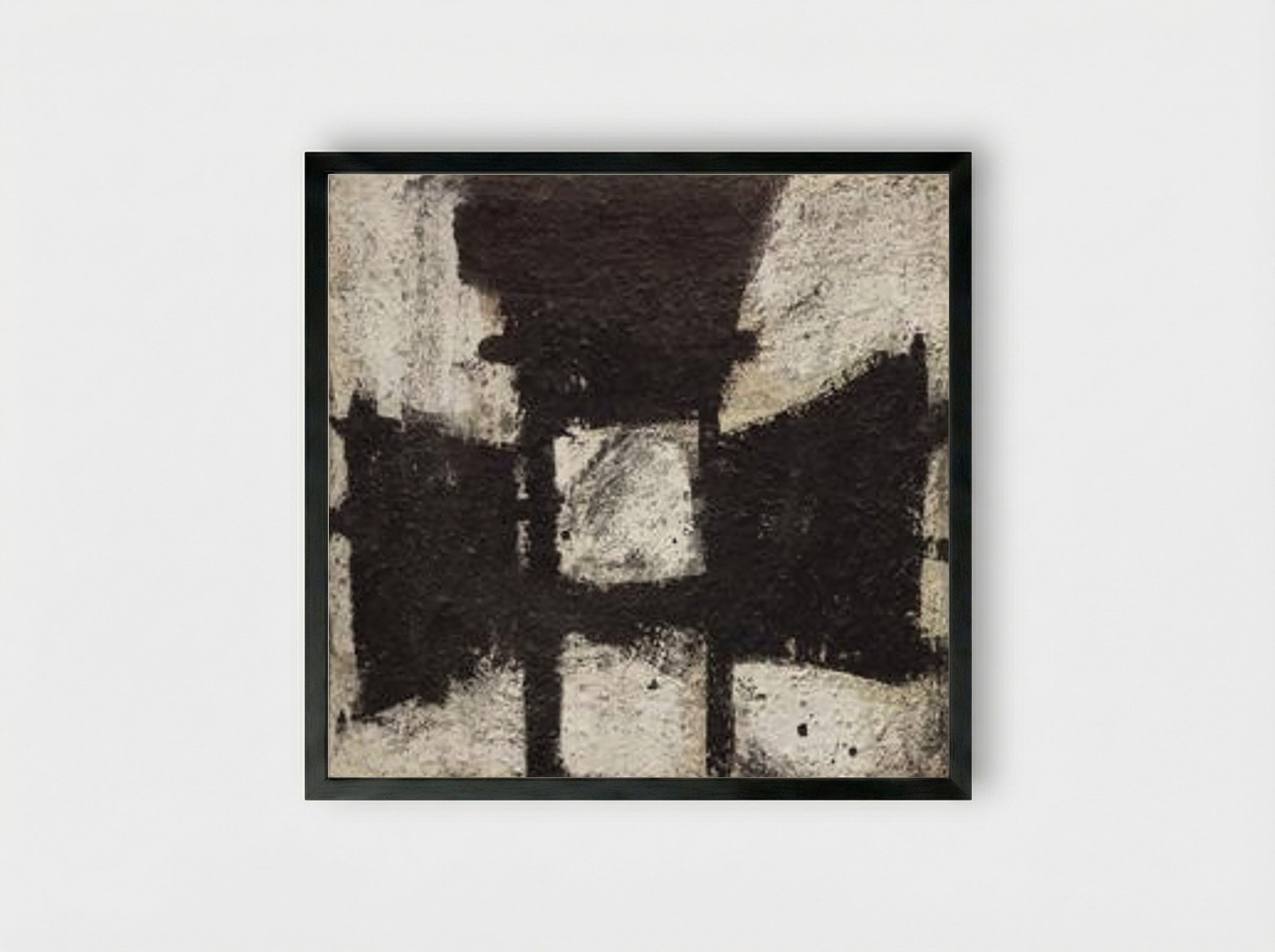 Zyig - Cy Twombly - Framed Print Black