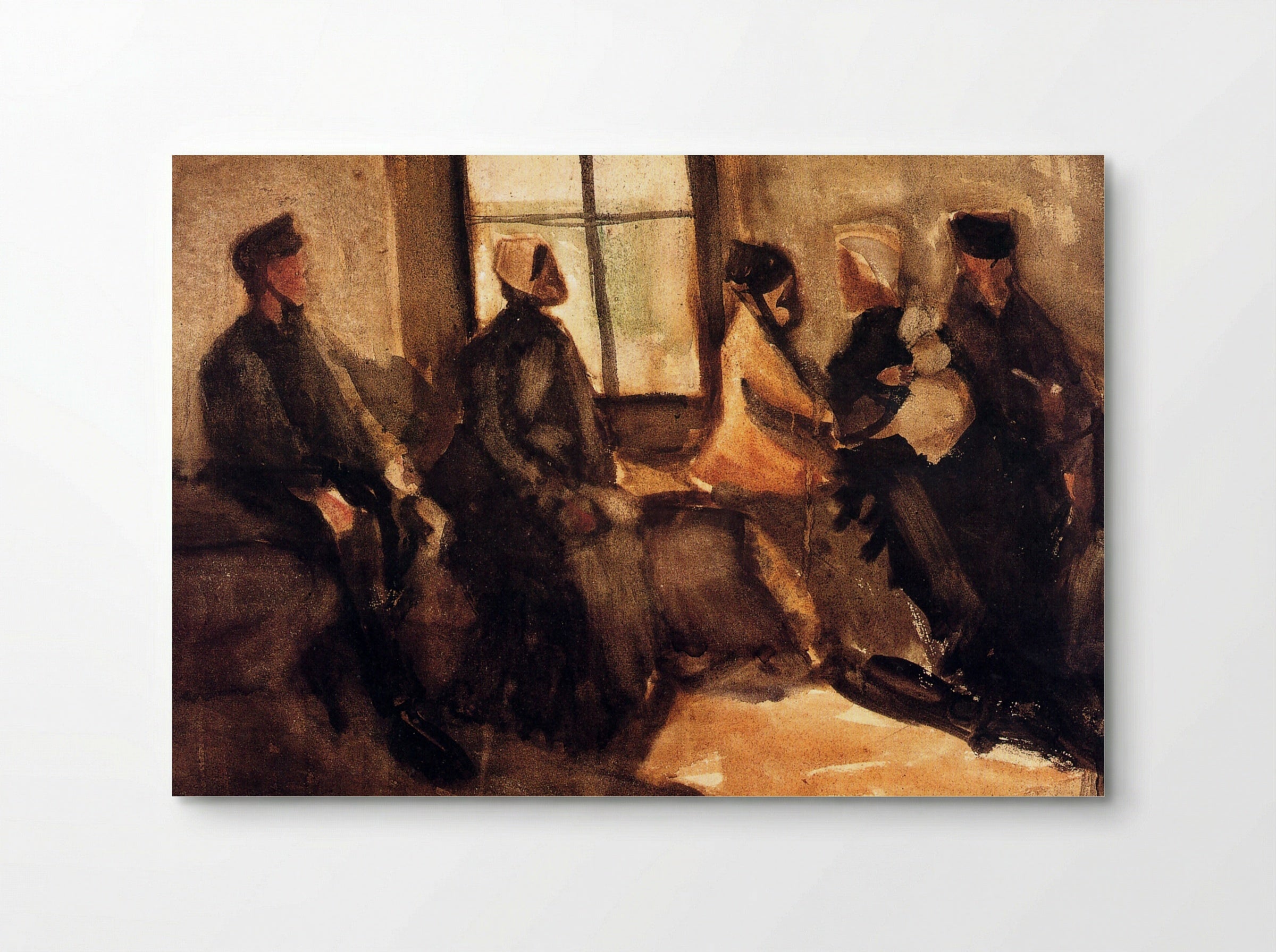 The Waiting Room (at Saint-Paul Hospital) - Vincent van Gogh - Poster