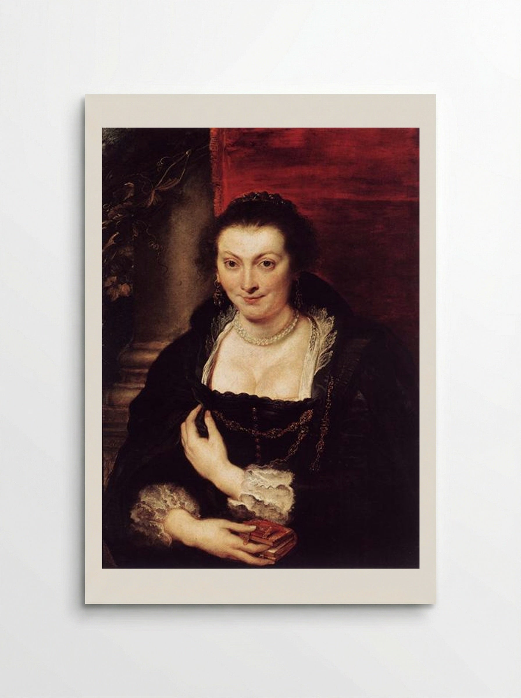 Portrait of Isabella Brant - Peter Paul Rubens - Poster
