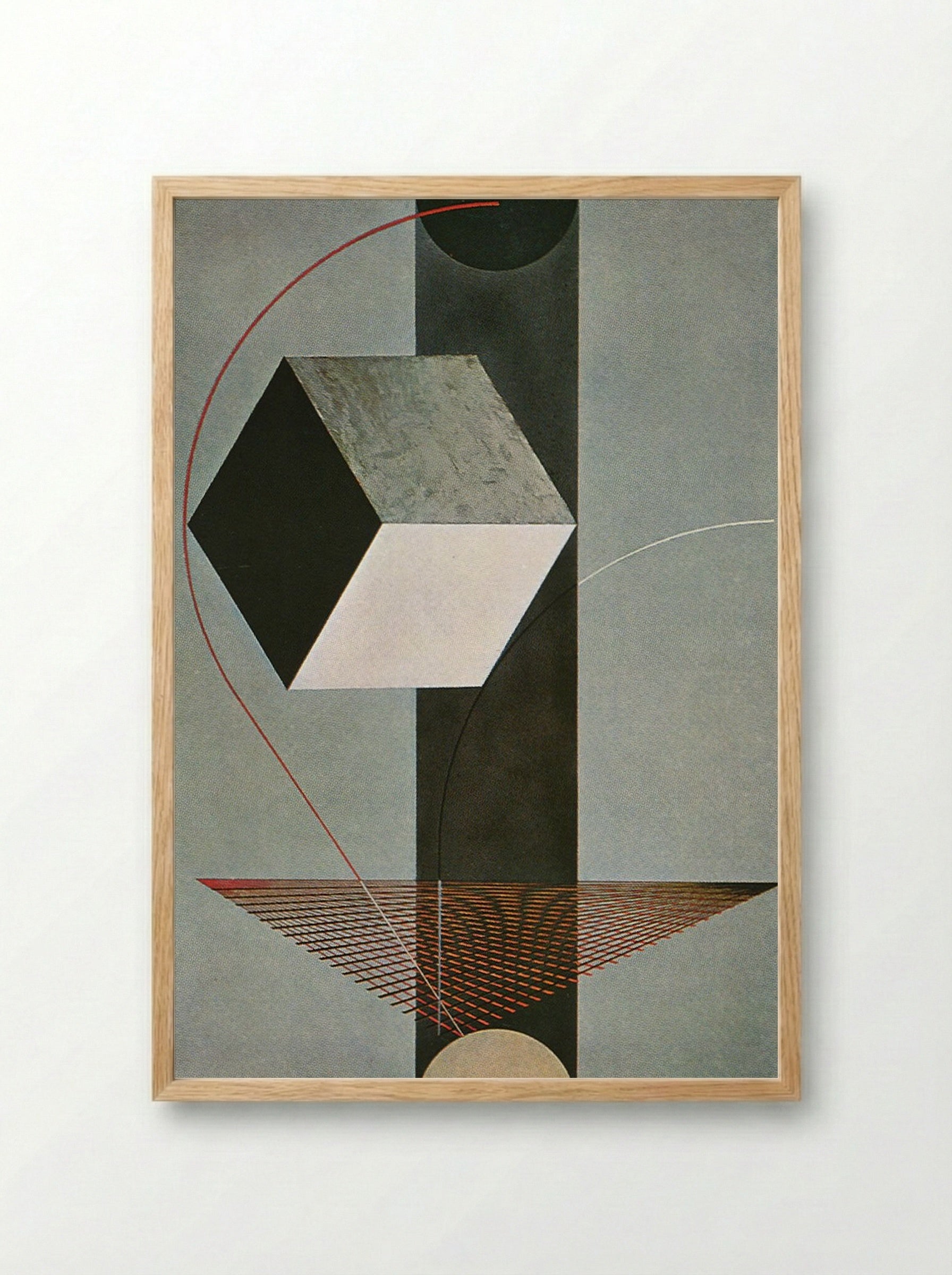 Proun 99 - El Lissitzky - Framed Print Wood