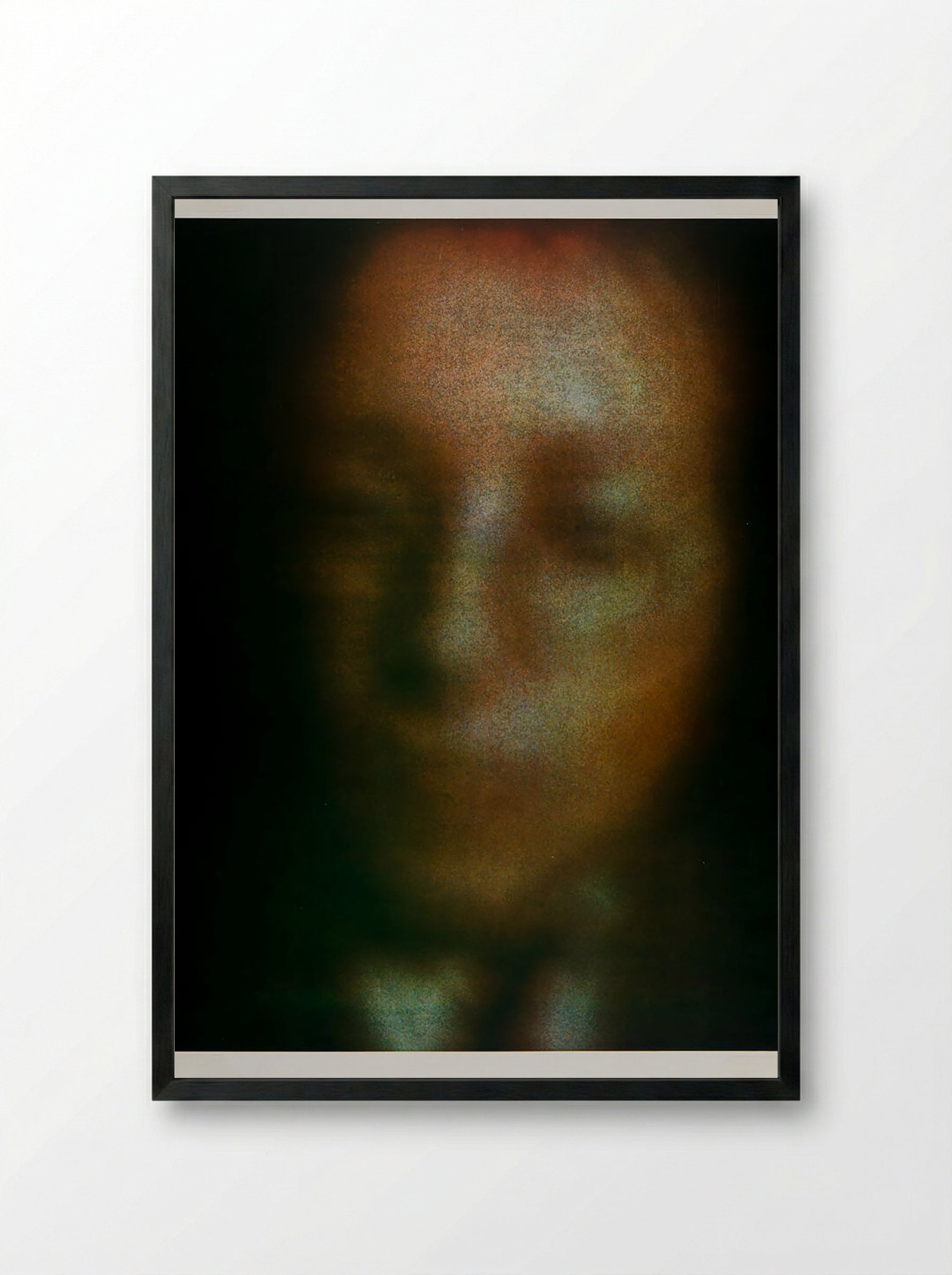 Heiner Friedrich - Gerhard Richter - Framed Print Black