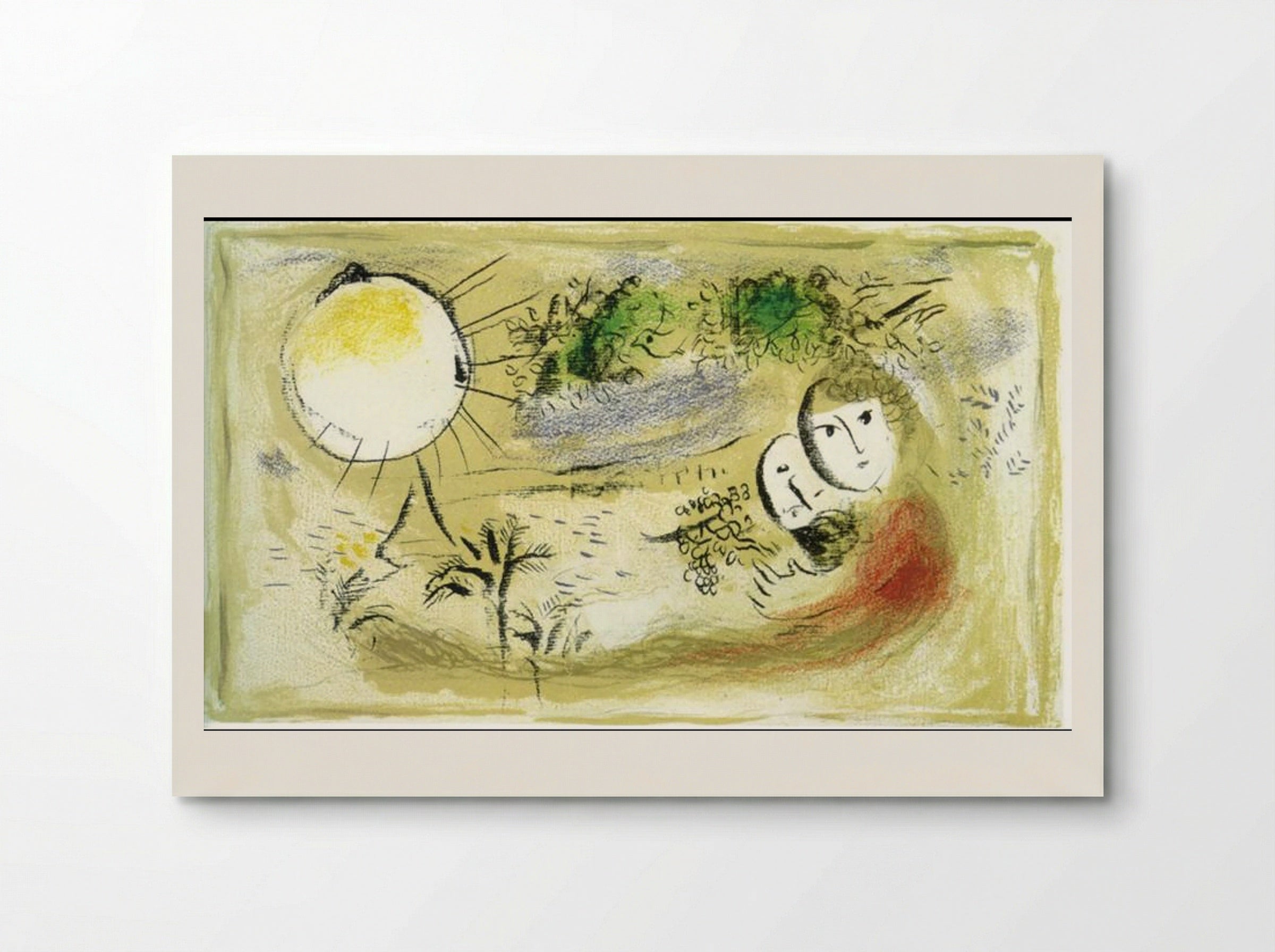 The Rest - Marc Chagall - Poster
