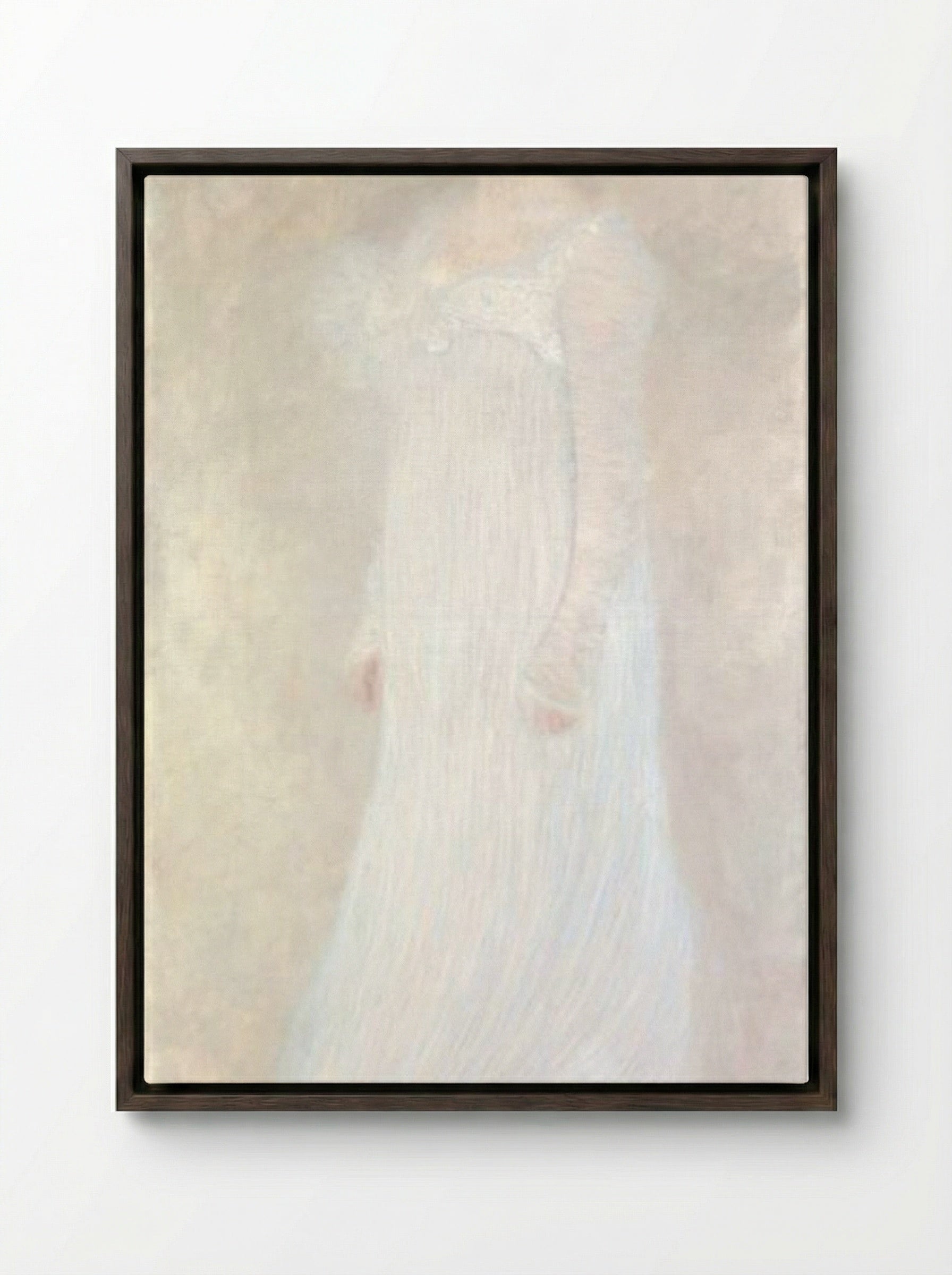 Serena Pulitzer Lederer - Gustav Klimt - Framed Canvas Dark Wood