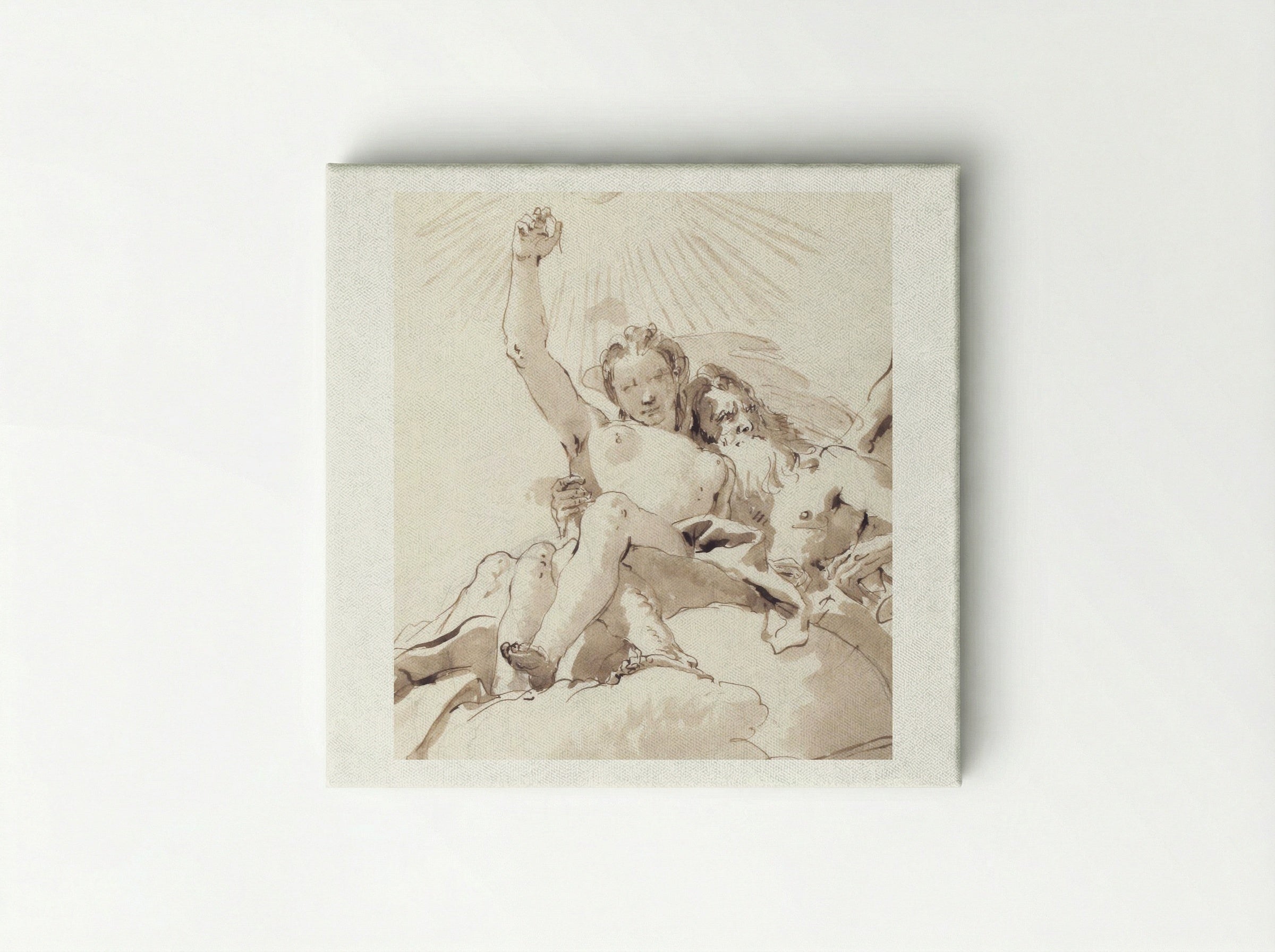 Time and Truth - Giovanni Battista Tiepolo - Canvas