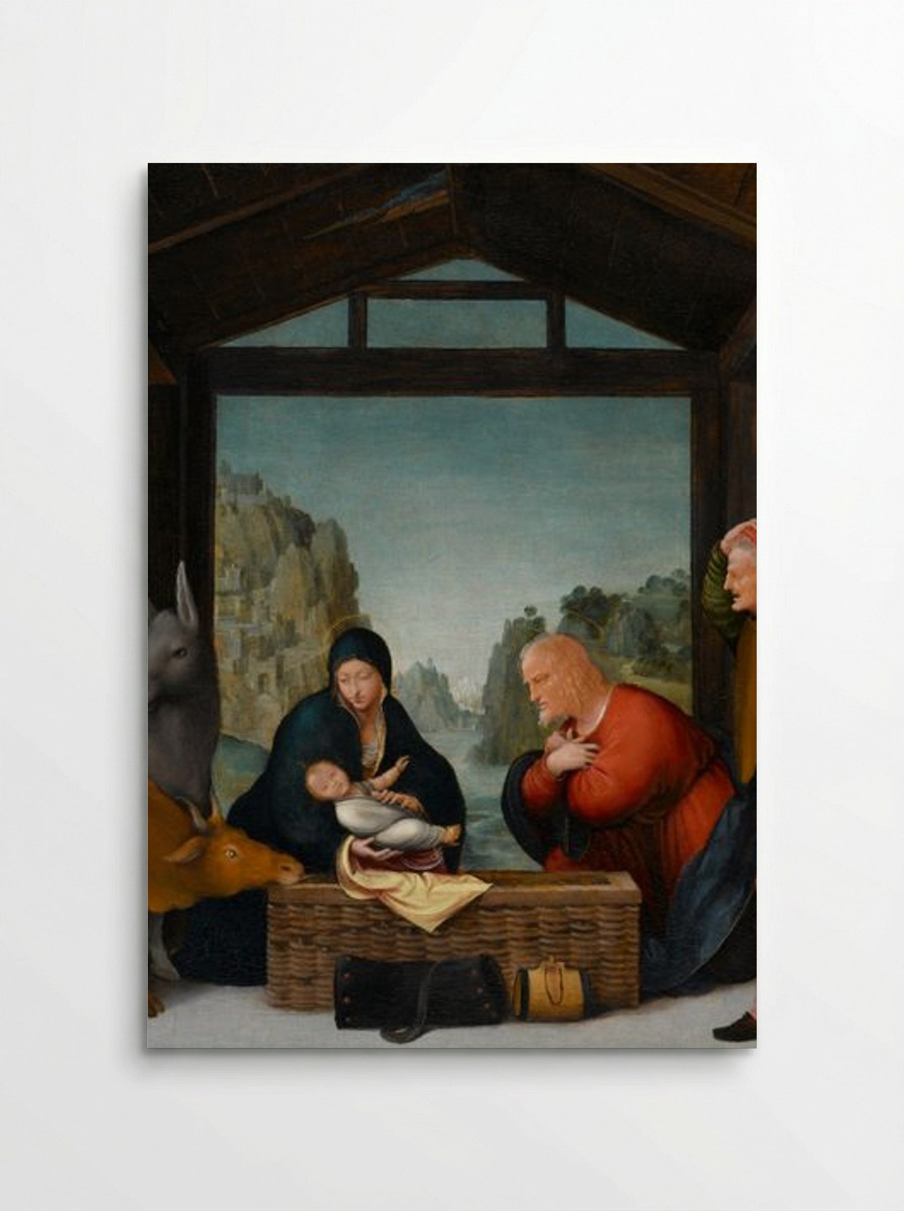 The Adoration of the Shepherds - Andrea Mantegna - Poster
