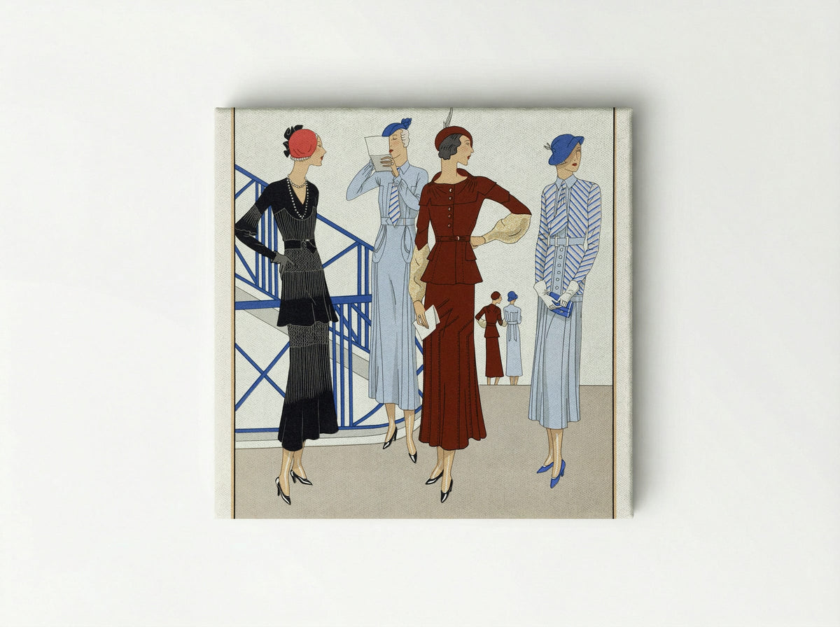 Ladieswear, 1932 - Martial et Armand and Bernard et Cie - Canvas