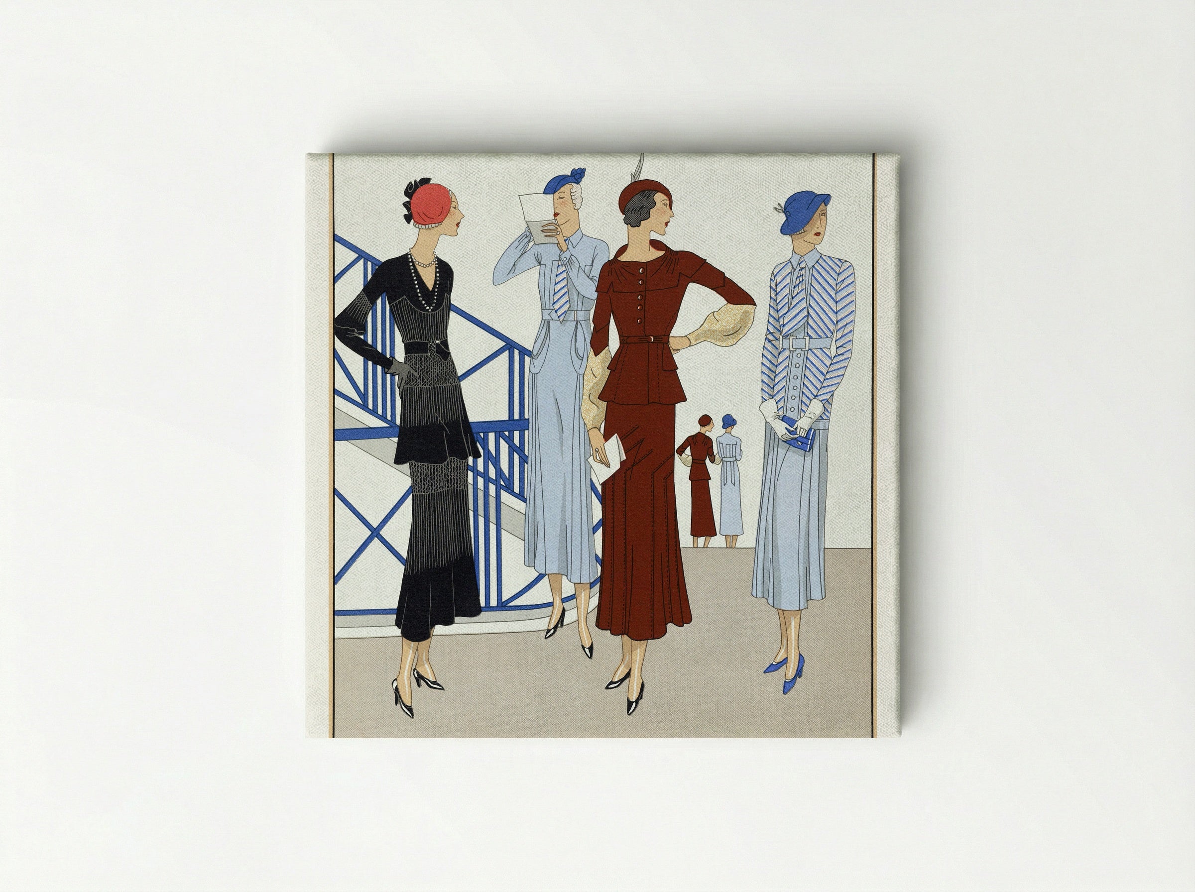 Ladieswear, 1932 - Martial et Armand and Bernard et Cie - Canvas
