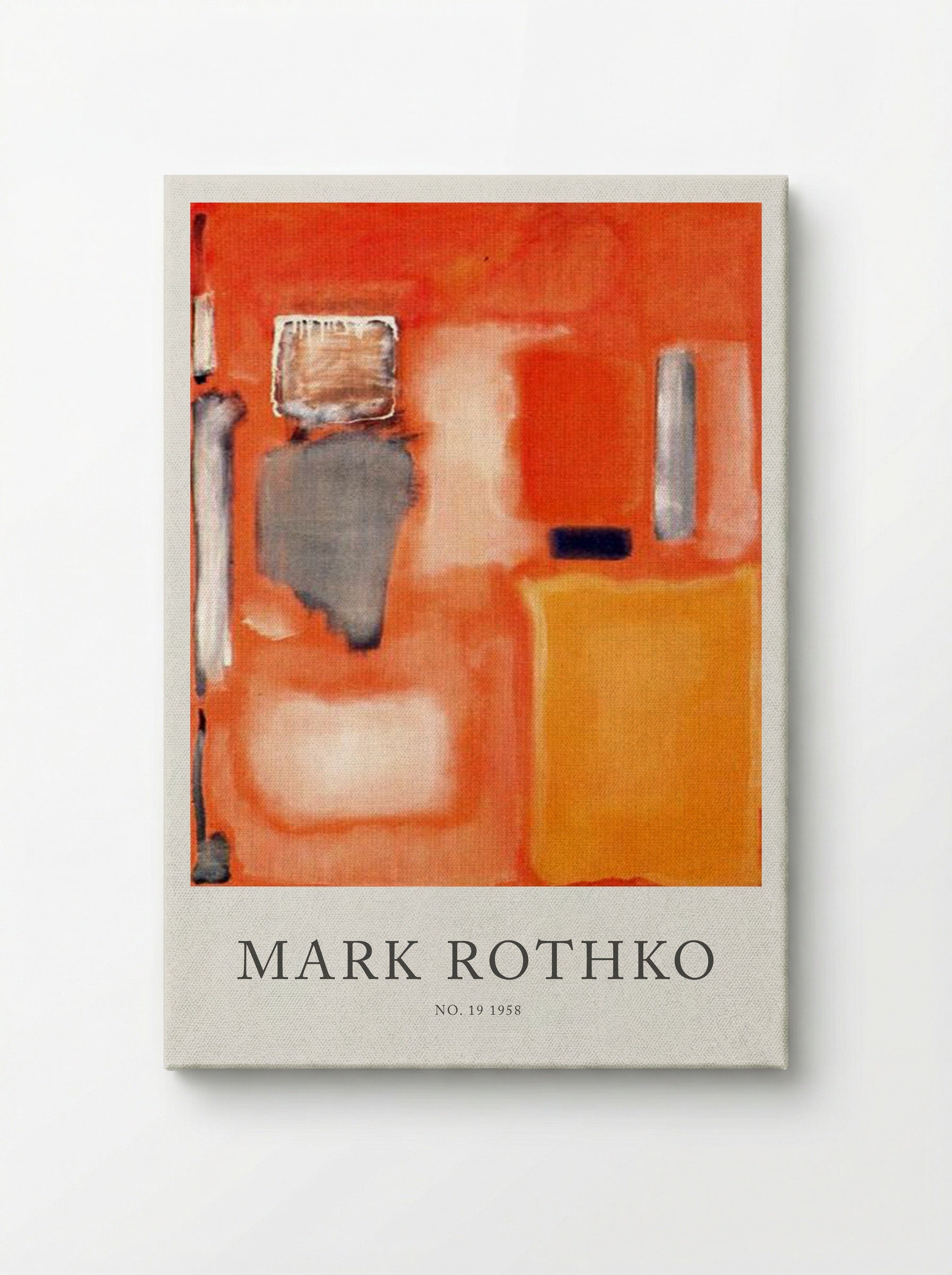 No. 19 - Mark Rothko - Canvas