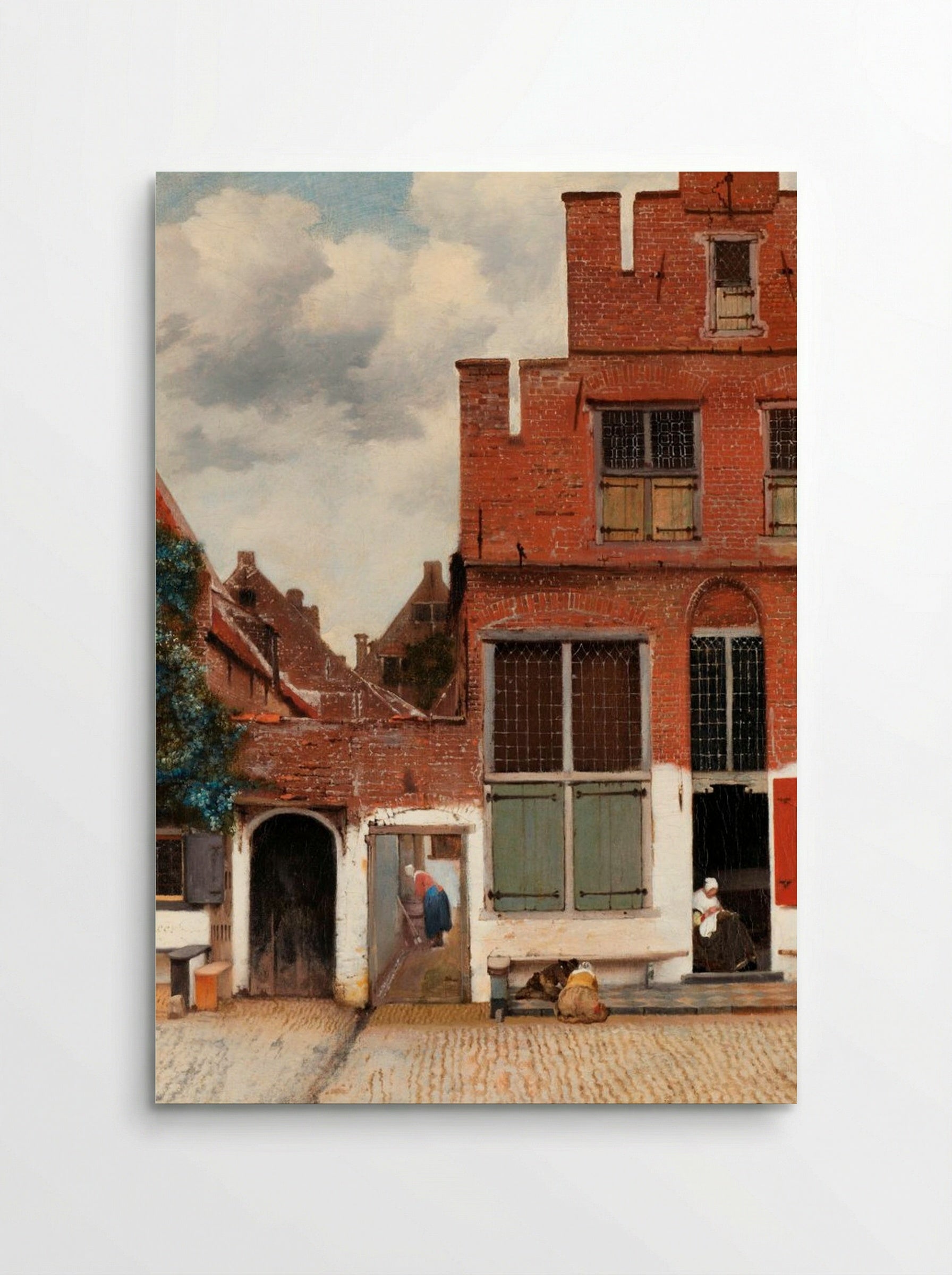 The Little Street - Johannes Vermeer - Poster