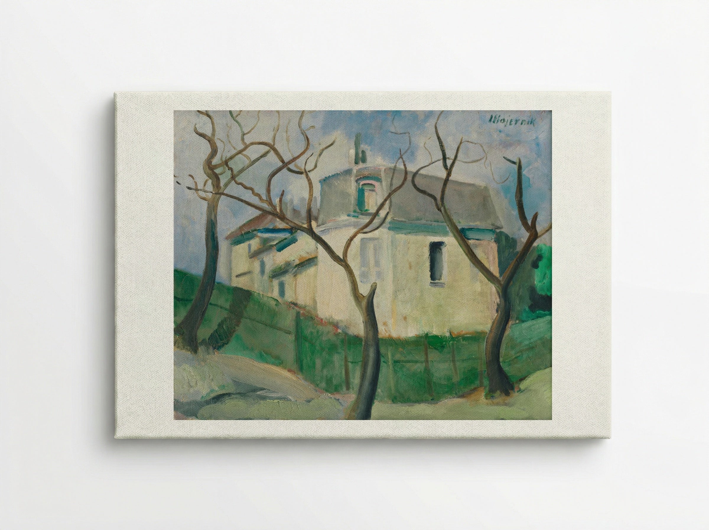 Villa in the Garden - Cyprián Majerník - Canvas