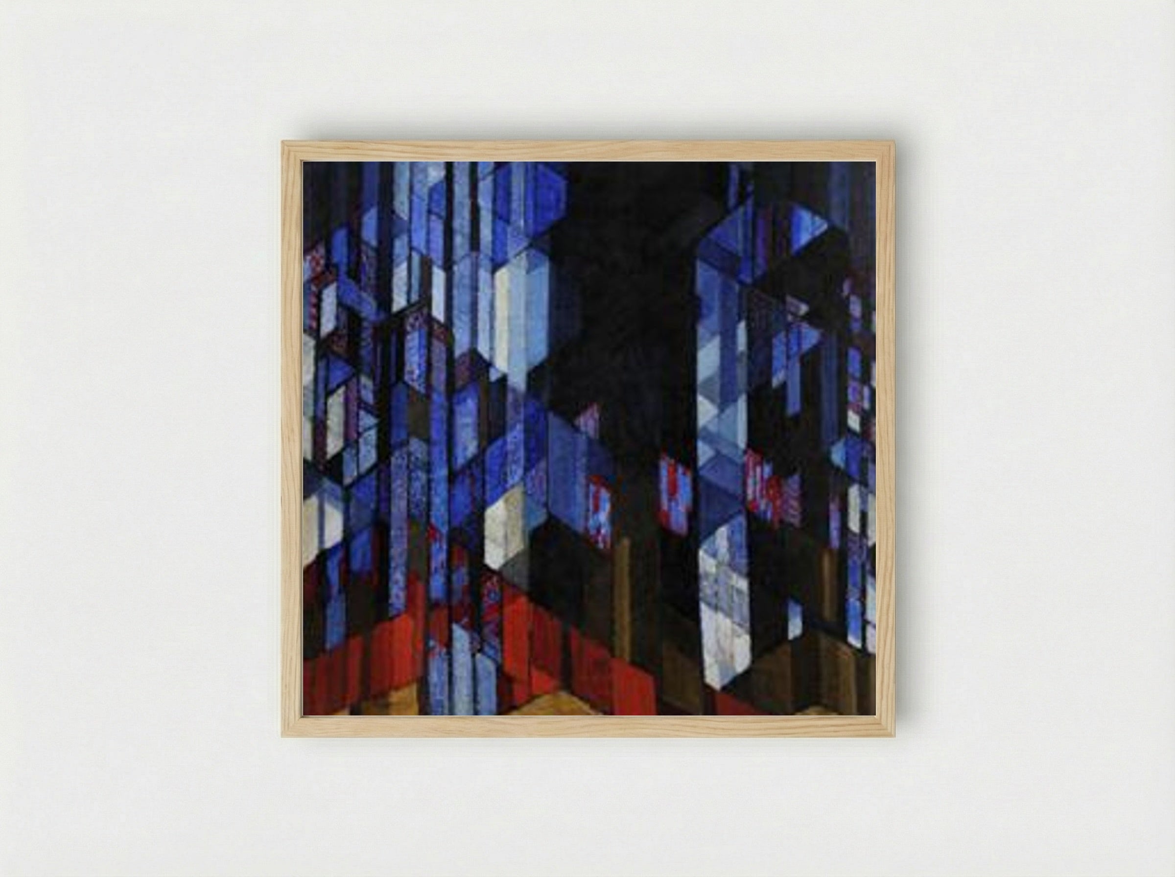 Cathedral - František Kupka - Framed Print Wood