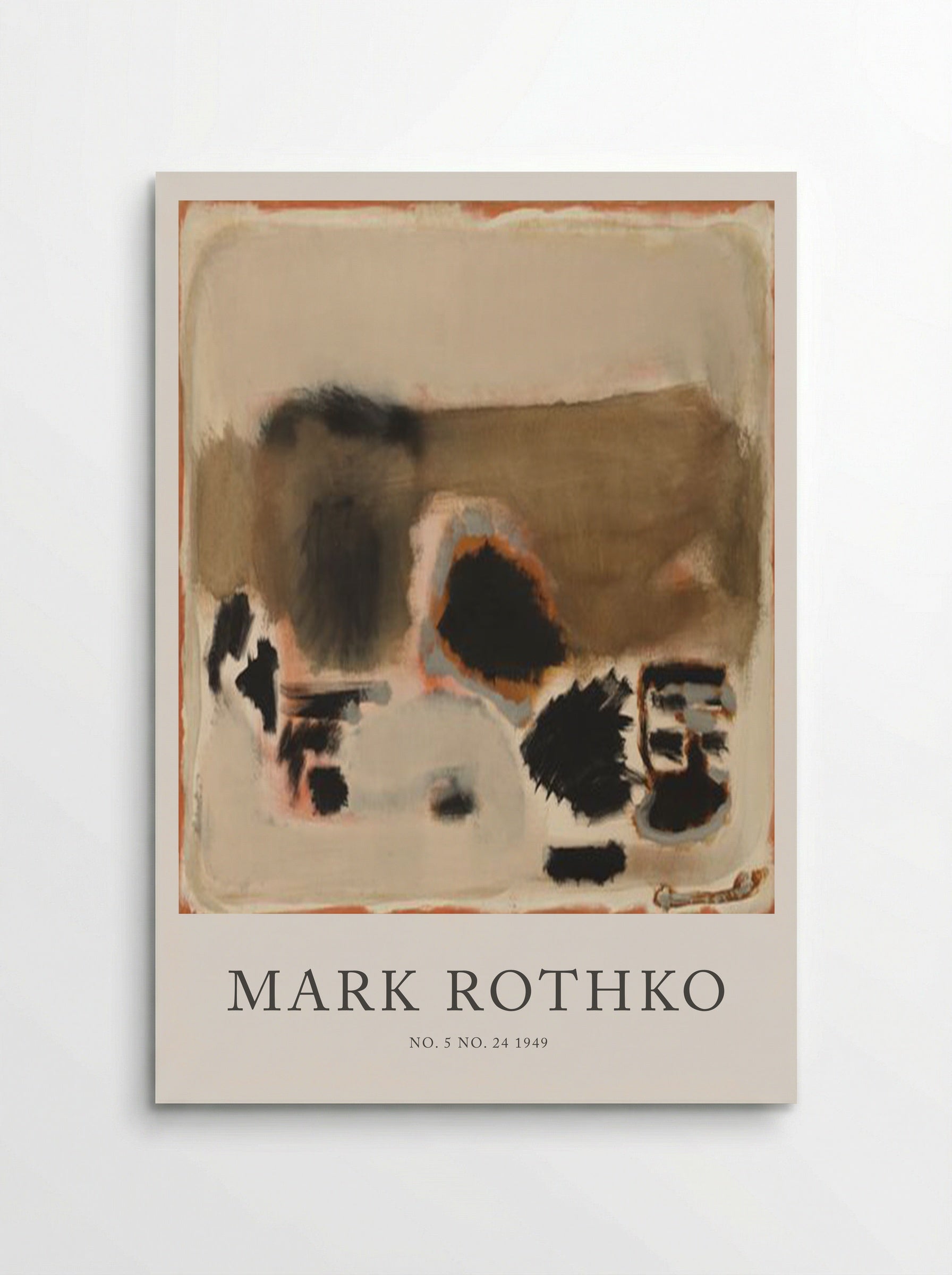 No. 5, No. 24 - Mark Rothko - Poster