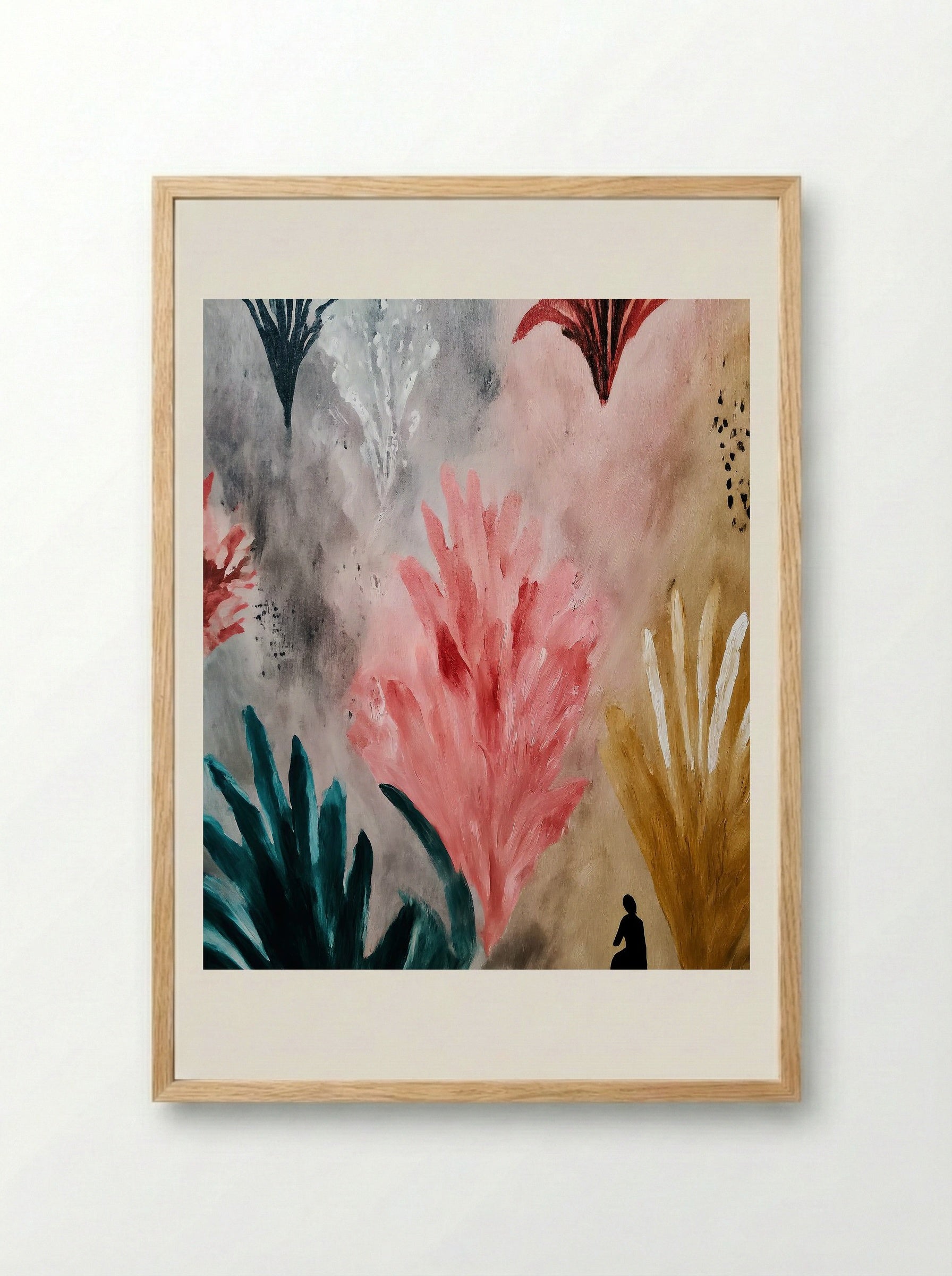Floral Patterns - Henri Matisse - Framed Print Wood