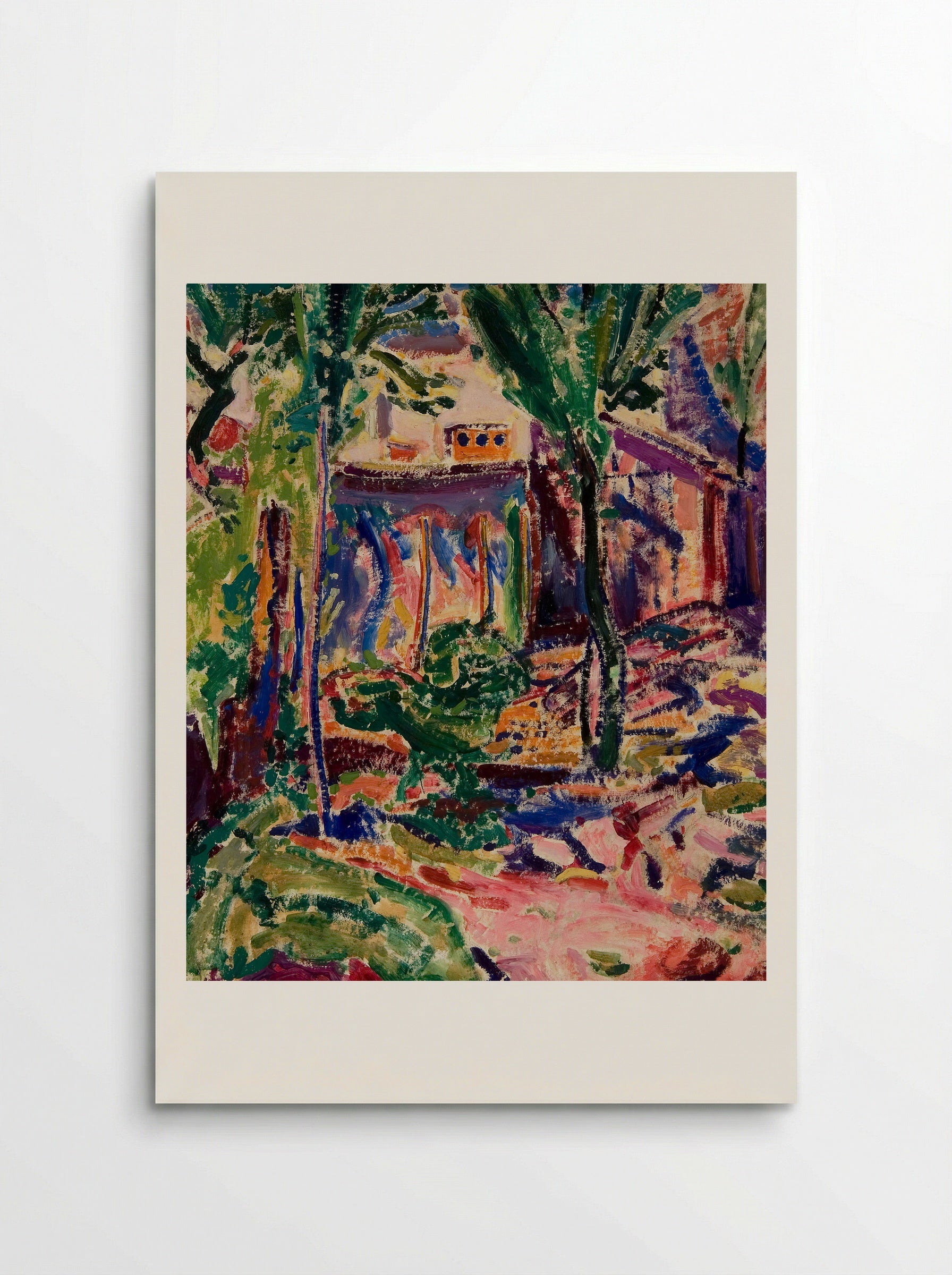 Landscape with House - Alfred Henry Maurer - Poster