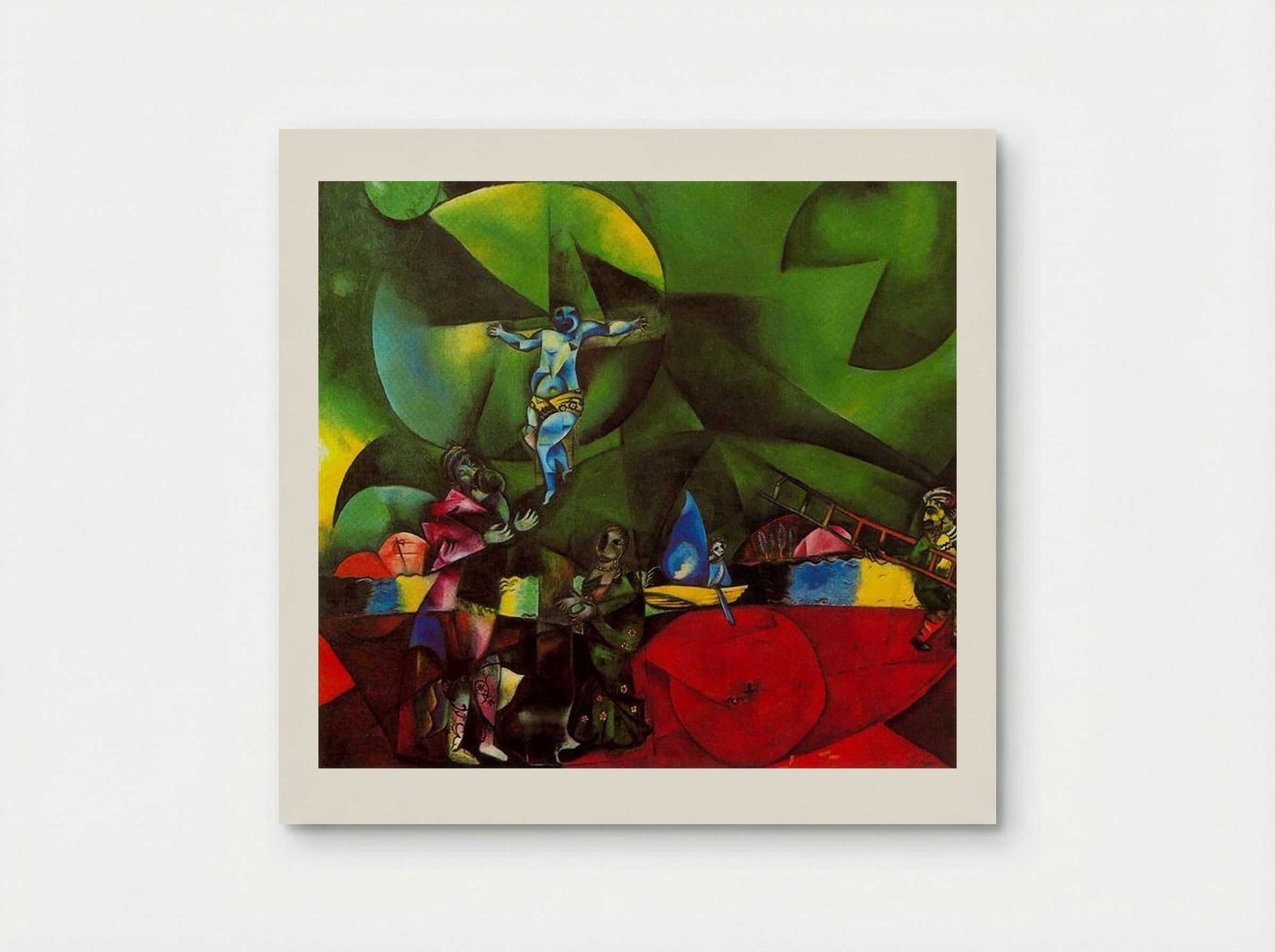 Golgotha - Marc Chagall - Poster