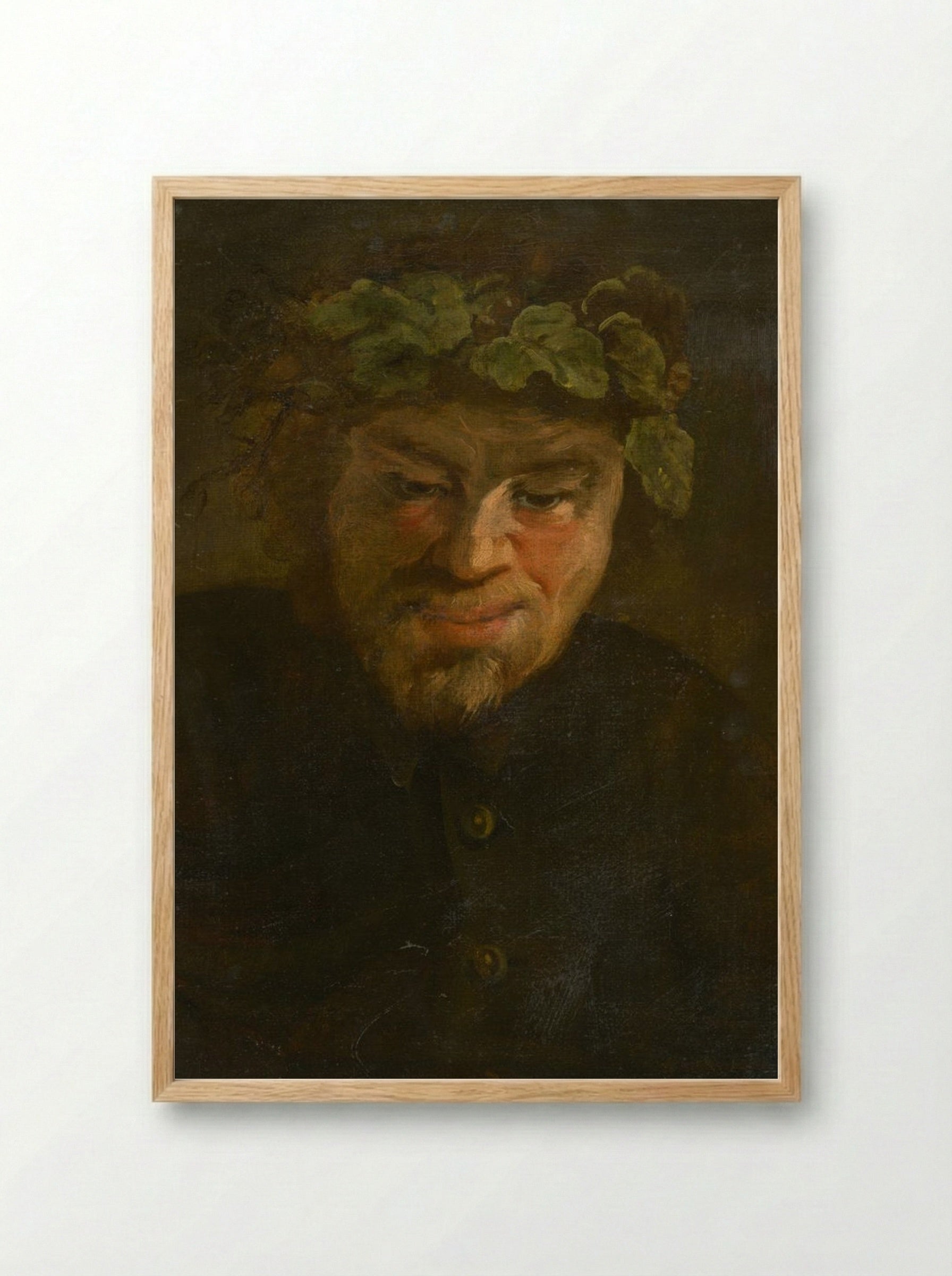 Bacchus - Peter Paul Rubens - Framed Print Wood