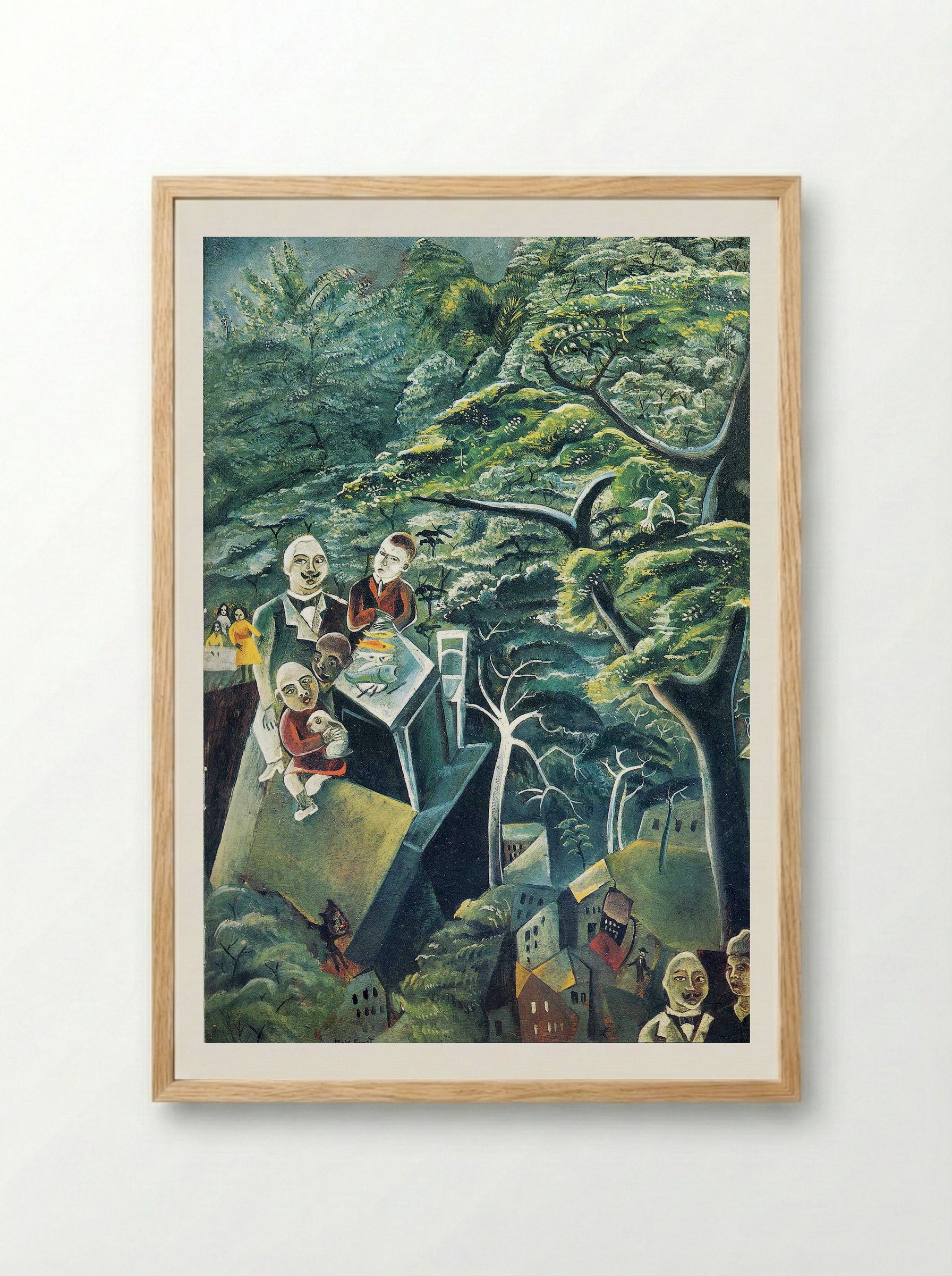 Immortality - Max Ernst - Framed Print Wood