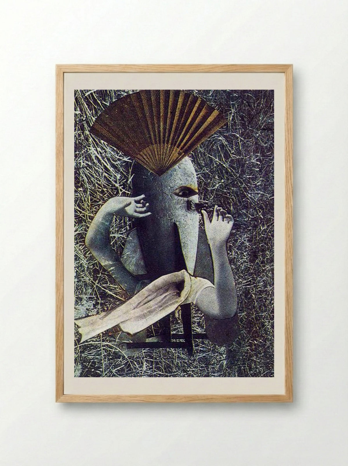 The Chinese Nightingale - Max Ernst - Framed Print Wood