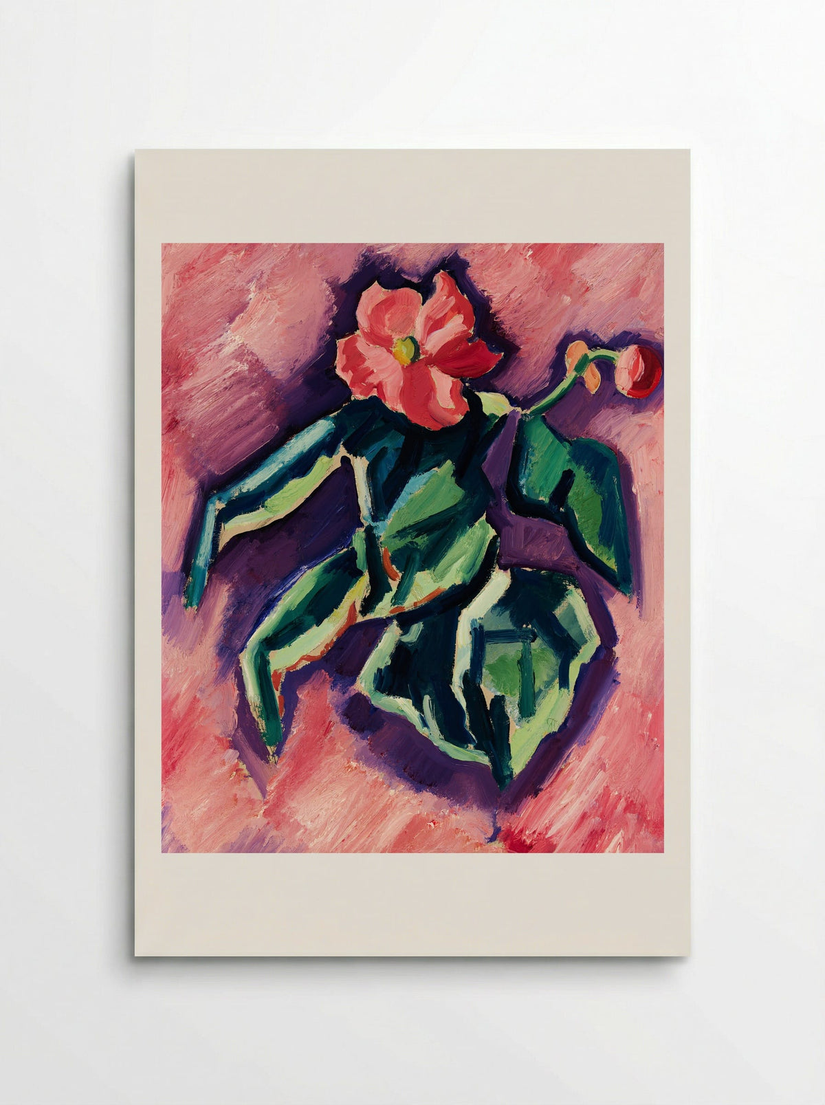 Pink Begonias - Marsden Hartley - Poster